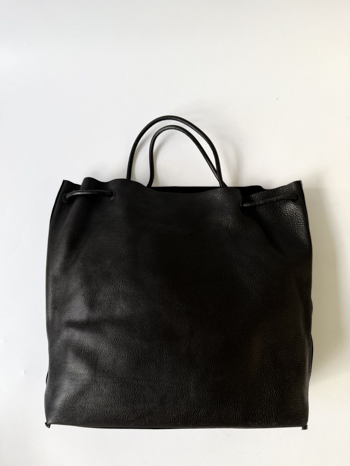 Gucci Gucci Reversible Black Leather Tote Bag Size ONE SIZE - 6 Thumbnail