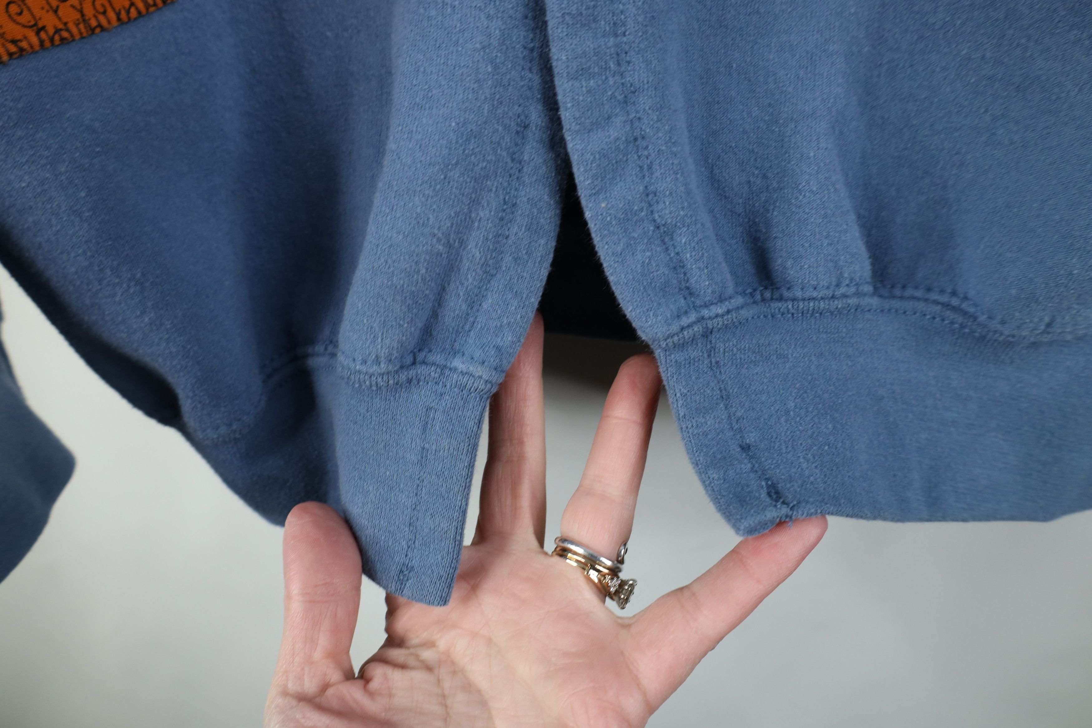 Vintage Vintage 90s Streetwear Open Front Cardigan Sweatshirt Size L / US 10 / IT 46 - 11 Thumbnail