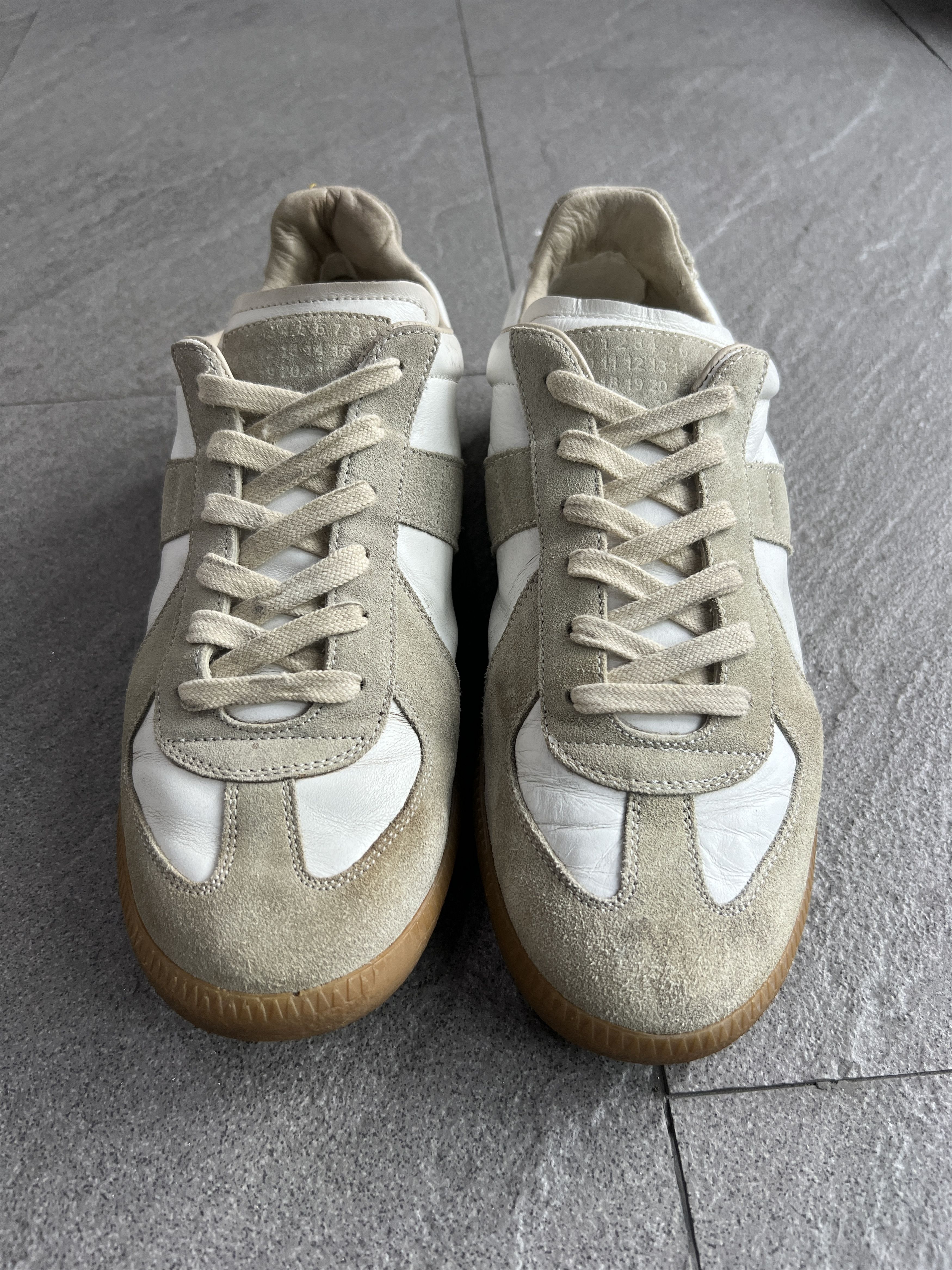 Maison Margiela Maison Margiela Replica Archive White Grey GAT 40.5 Size US 7.5 / EU 40-41 - 3 Thumbnail