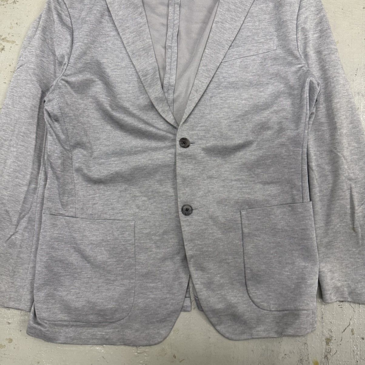 Japanese Brand Japanese Brand Jersey Blazer Light Grey Size US L / EU 52-54 / 3 - 2 Thumbnail