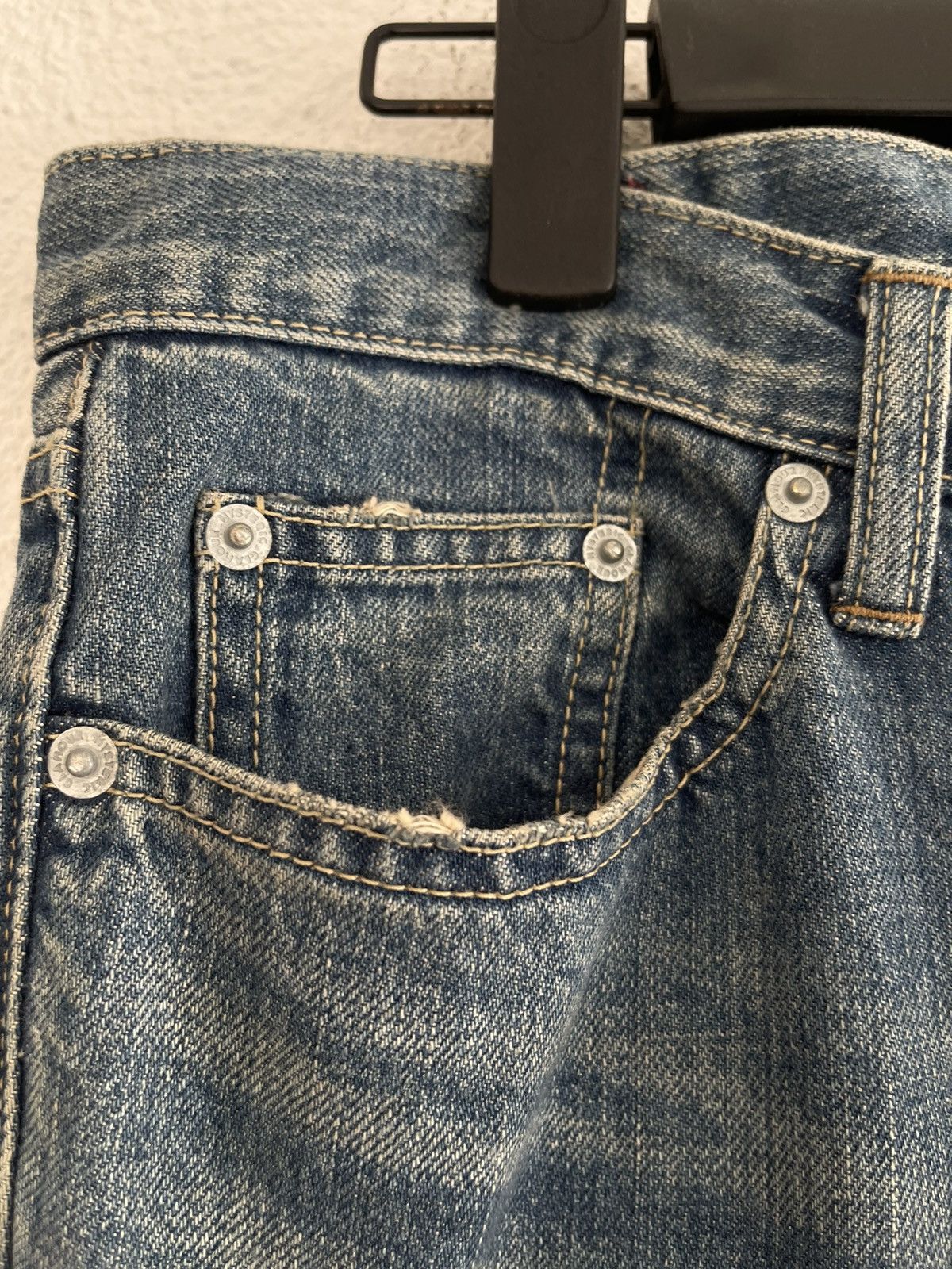 Hysteric Glamour × Japanese Brand Hysteric Glamour Distressed Dirty Patches Jeans Size US 30 / EU 46 - 5 Thumbnail