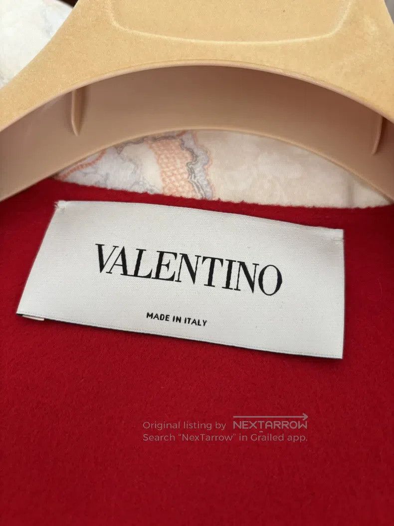 Valentino Valentino Red cloak coat Size M / US 6-8 / IT 42-44 - 6 Thumbnail