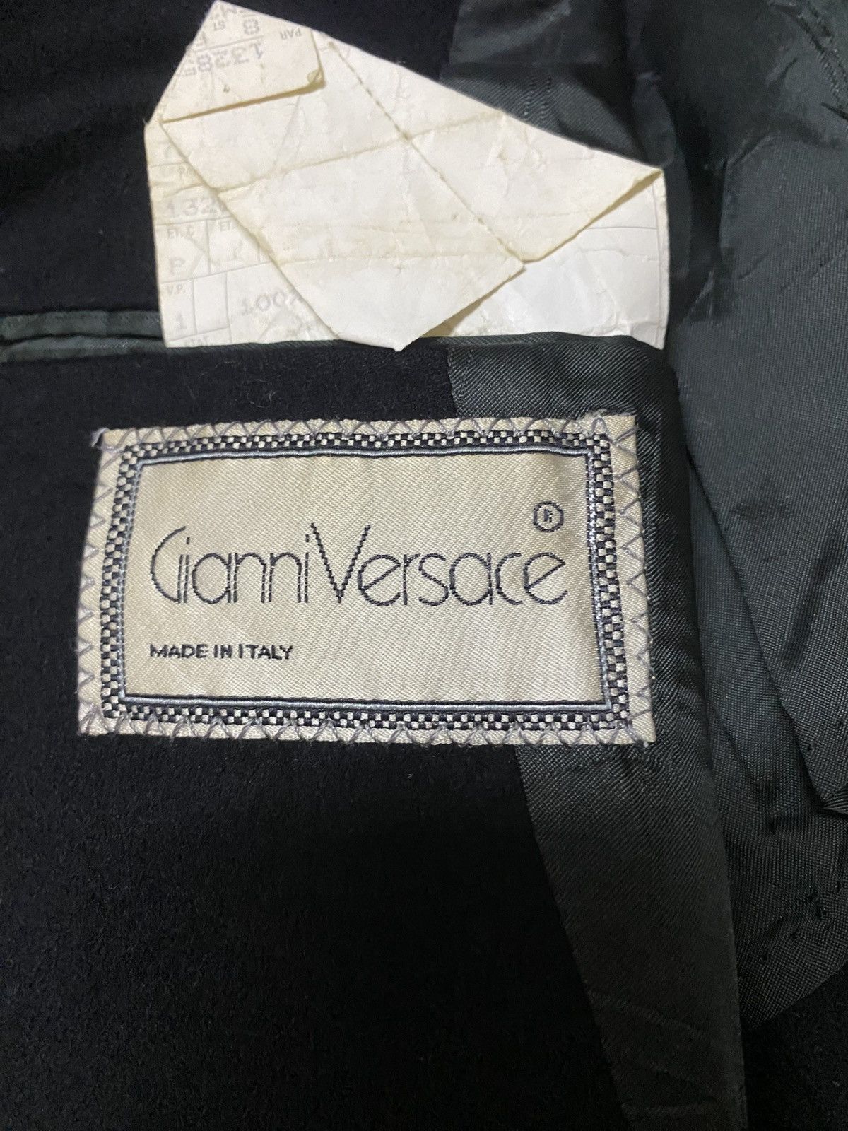 Versace Giani Versace Wool Blazer Size 44R - 2 Thumbnail
