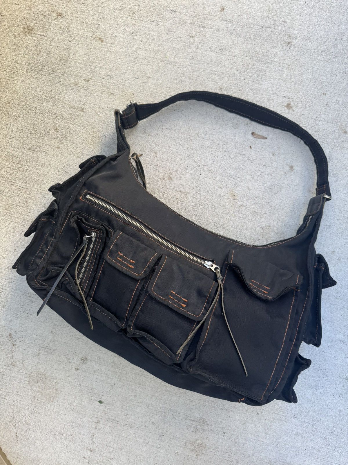 Junya Watanabe SS05 Watanabe Multi Pocket ‘Cargo’ Sling Shoulder Bag Size ONE SIZE - 3 Thumbnail