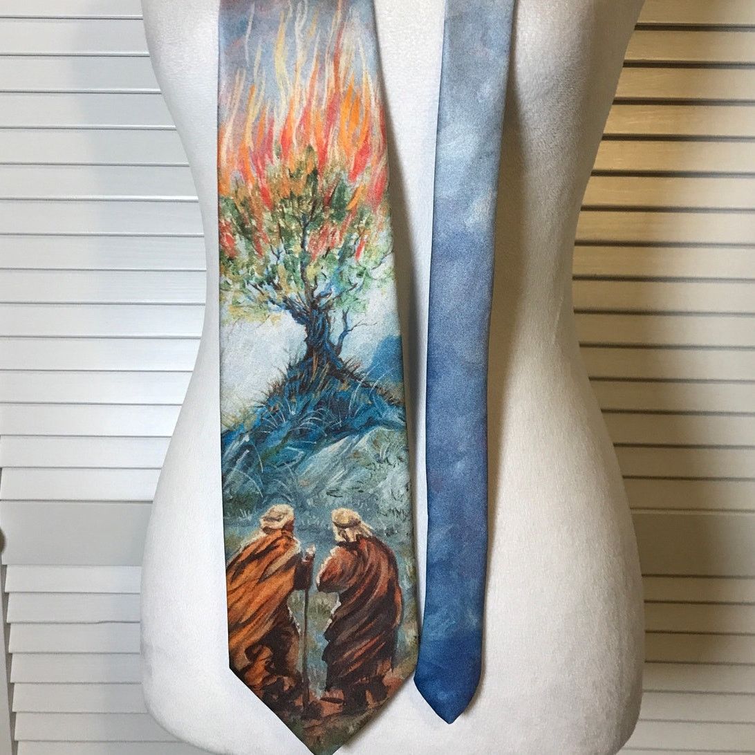 Other Ties Made Right Religious Short Wide Comoseta Mens Necktie Size ONE SIZE - 3 Thumbnail