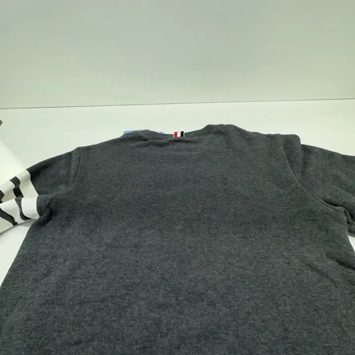 Thom Browne Thom Browne Classic Four Stripes Pullover Sweatshirt -2507 Size US M / EU 48-50 / 2 - 5 Thumbnail