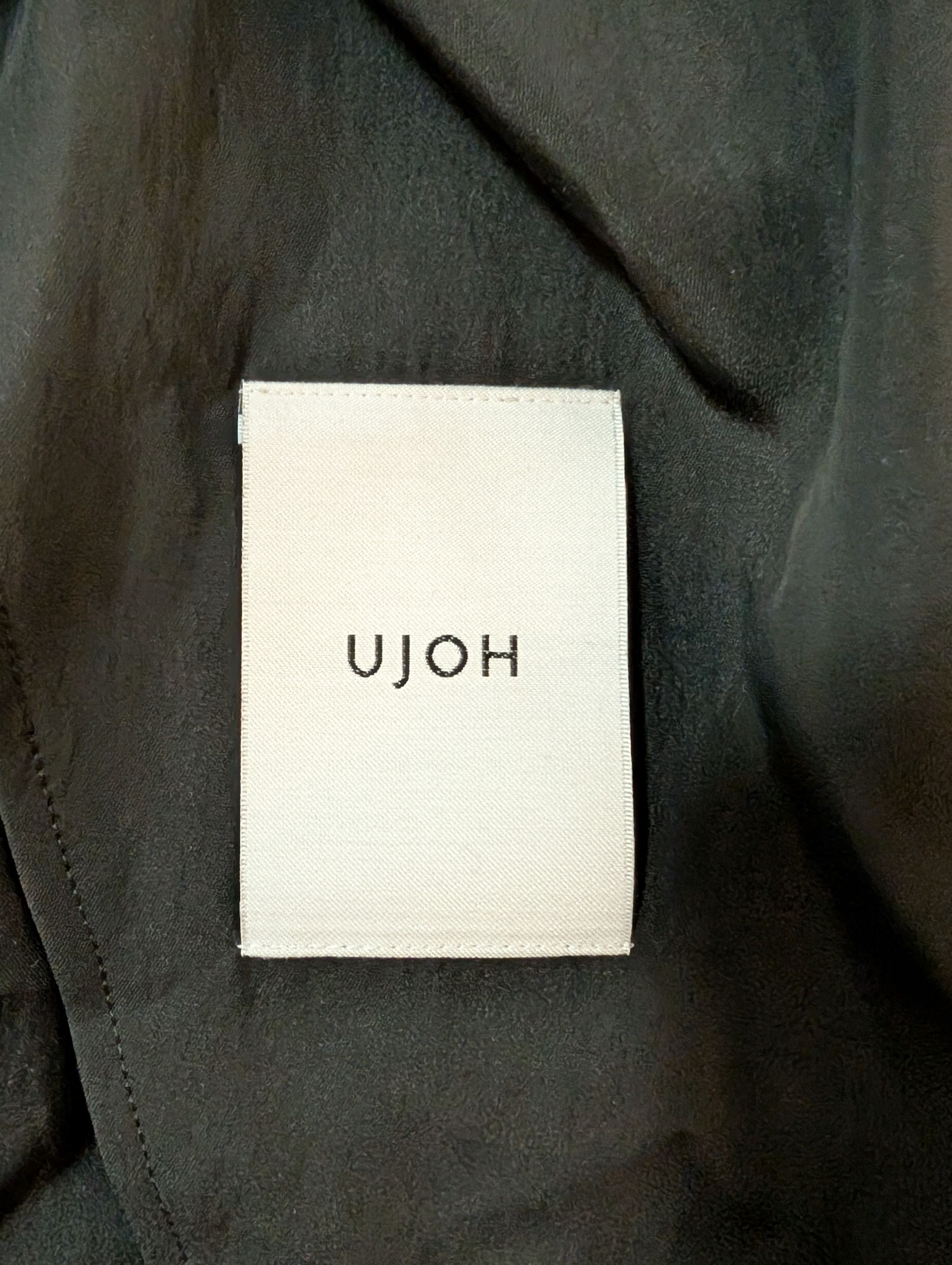 Other Ujoh Black Rayon/Nylon Oversized Belt Blazer Size 4 Size 44R - 5 Thumbnail