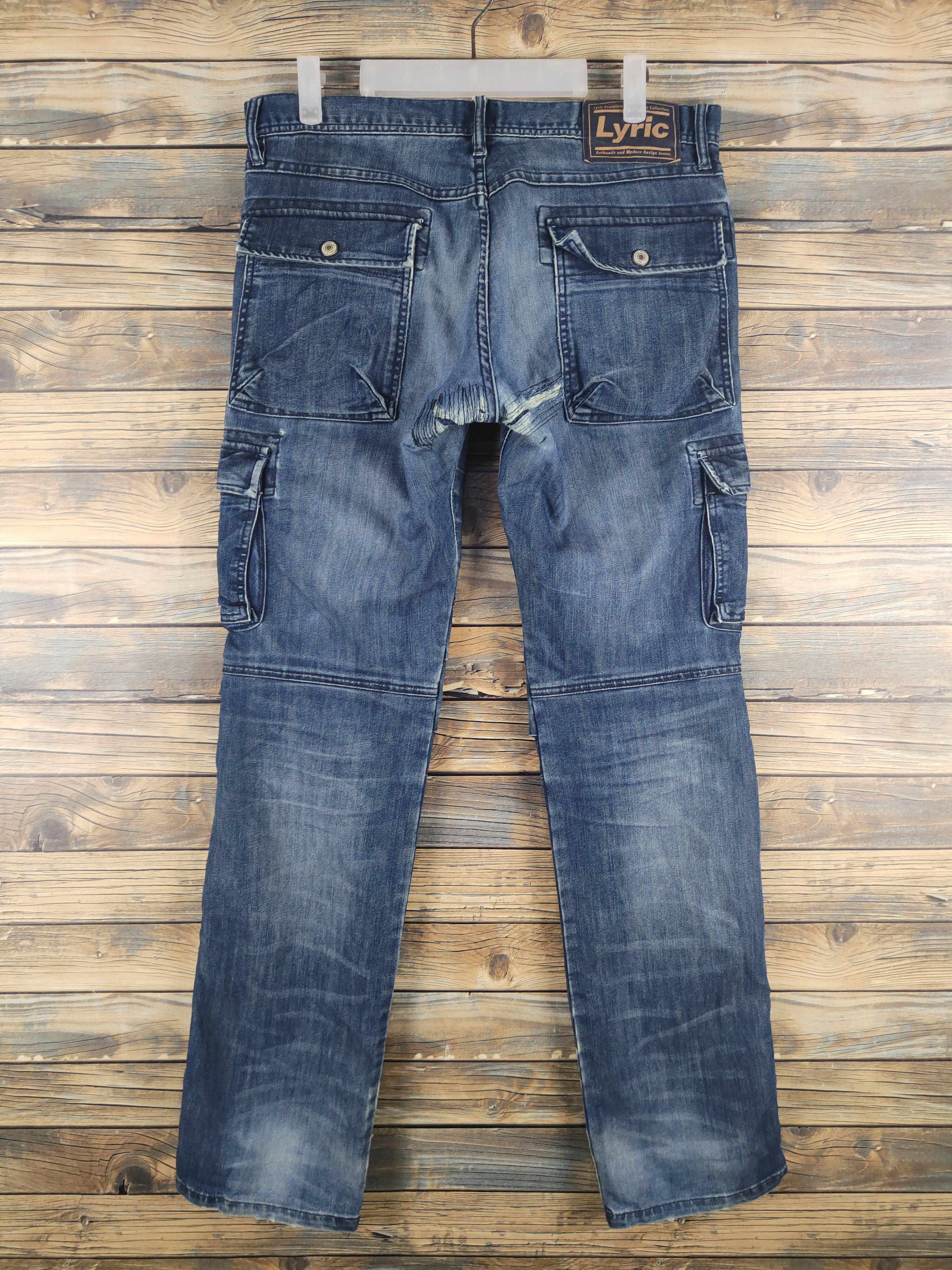 DL Lyric Dark Blue Distressed Ripped Jeans #46-103T