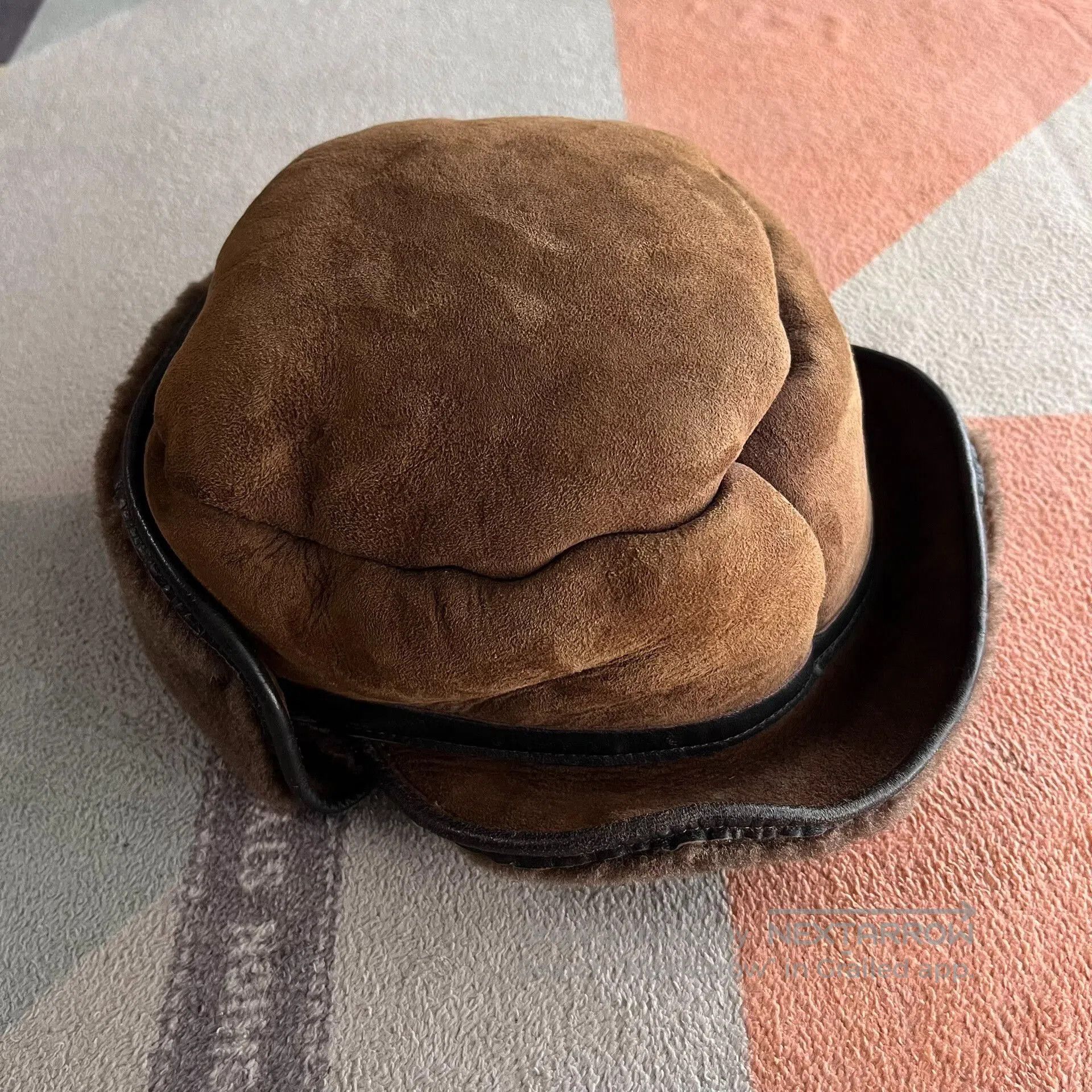 Vintage Vintage Sheepskin Fur Hat. Size ONE SIZE - 1 Thumbnail