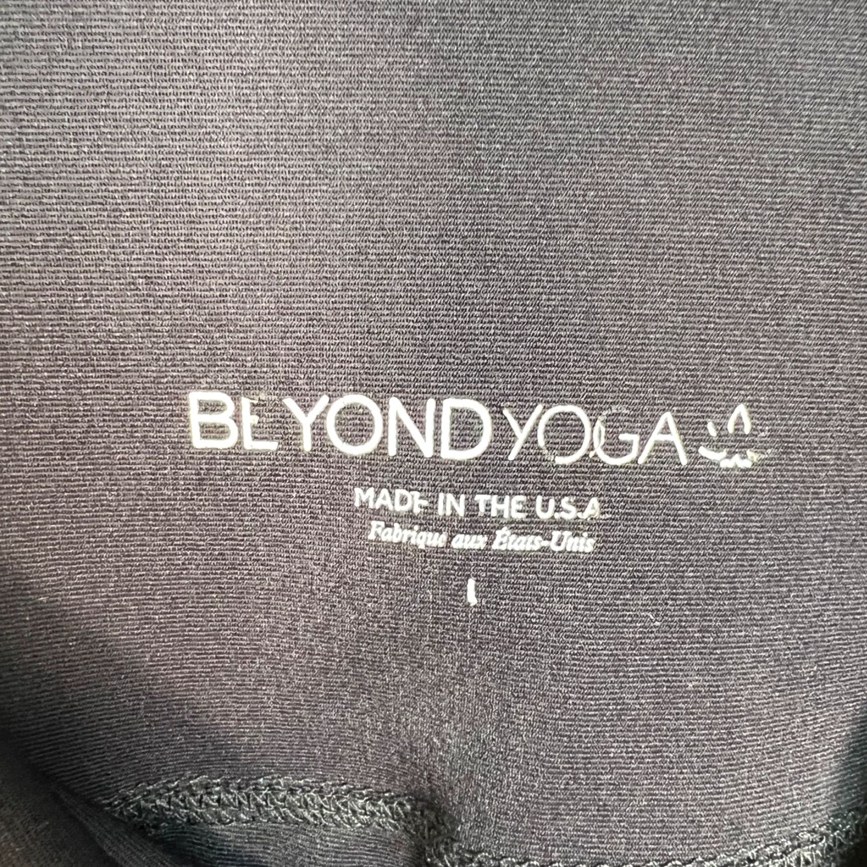 Beyond Yoga Beyond Yoga Leggings Womens Large Black Polka Dot Activewear Nylon Spandex Size 28" / US 6 / IT 42 - 3 Thumbnail