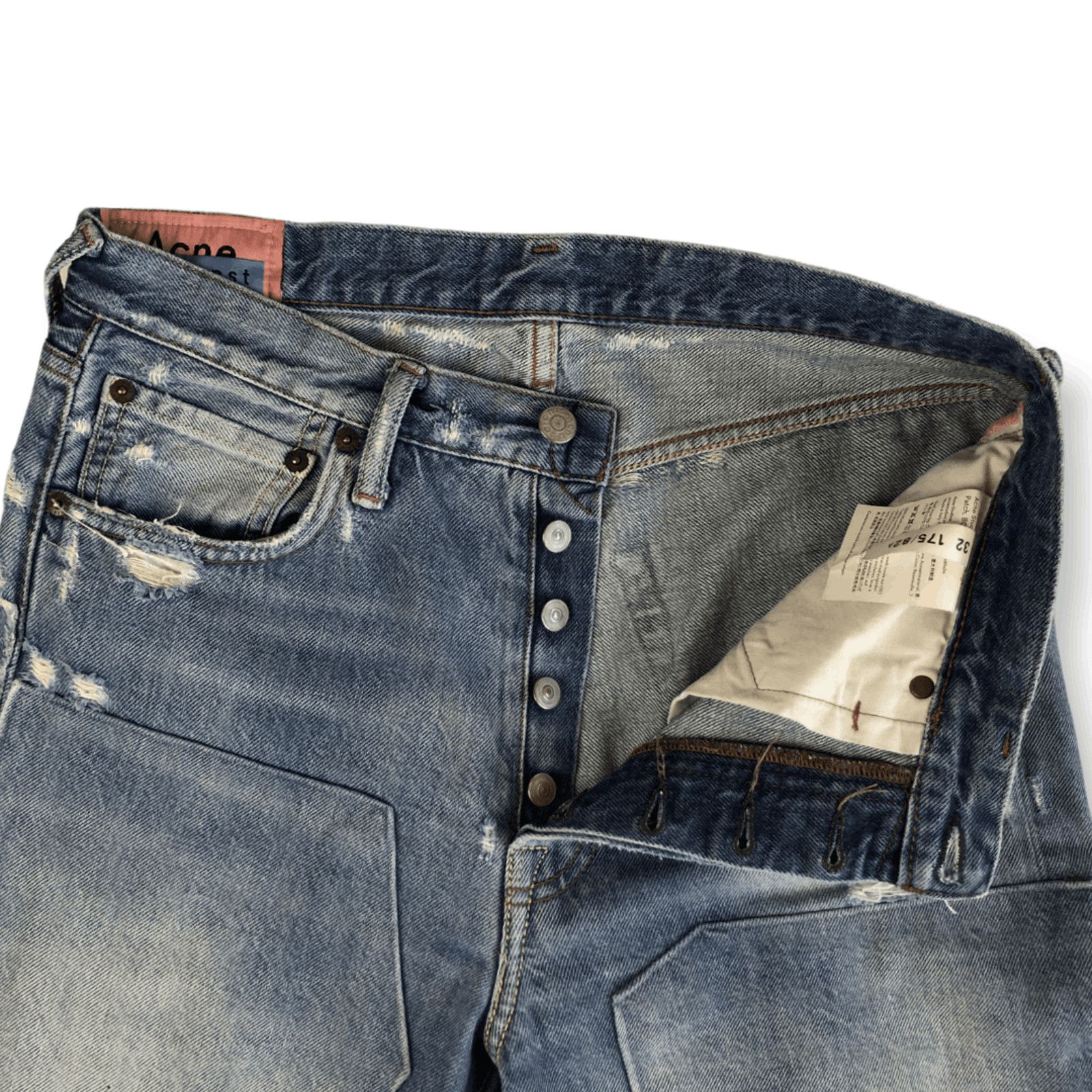 Acne Studios Acne Studios 1996 Jeans Vintage Patch 30/32 Size US 30 / EU 46 - 8 Thumbnail