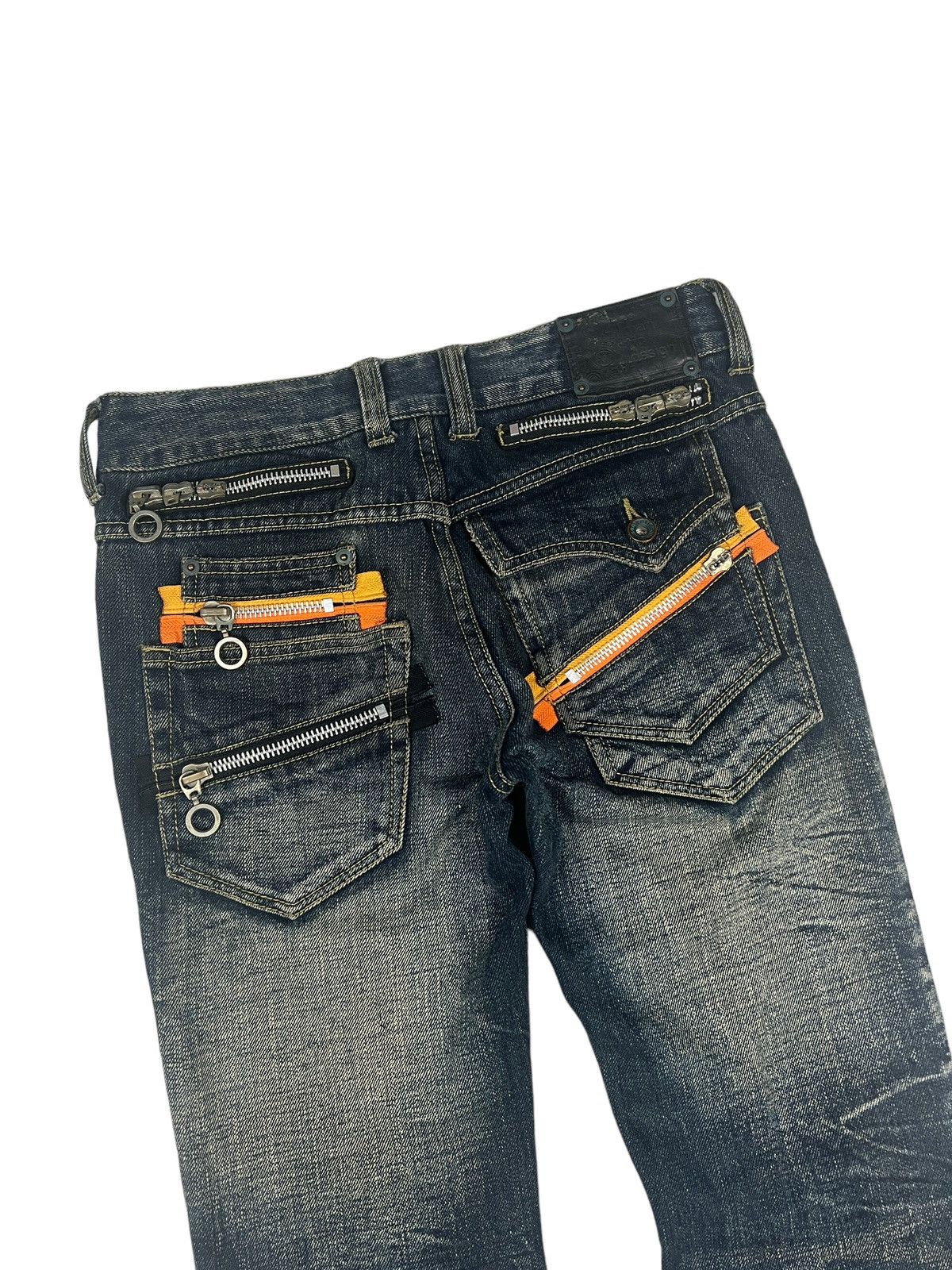 semanticdesign Semantic Design 🇯🇵 Multi Zipper Flare Denim Size US 30 / EU 46 - 10 Thumbnail