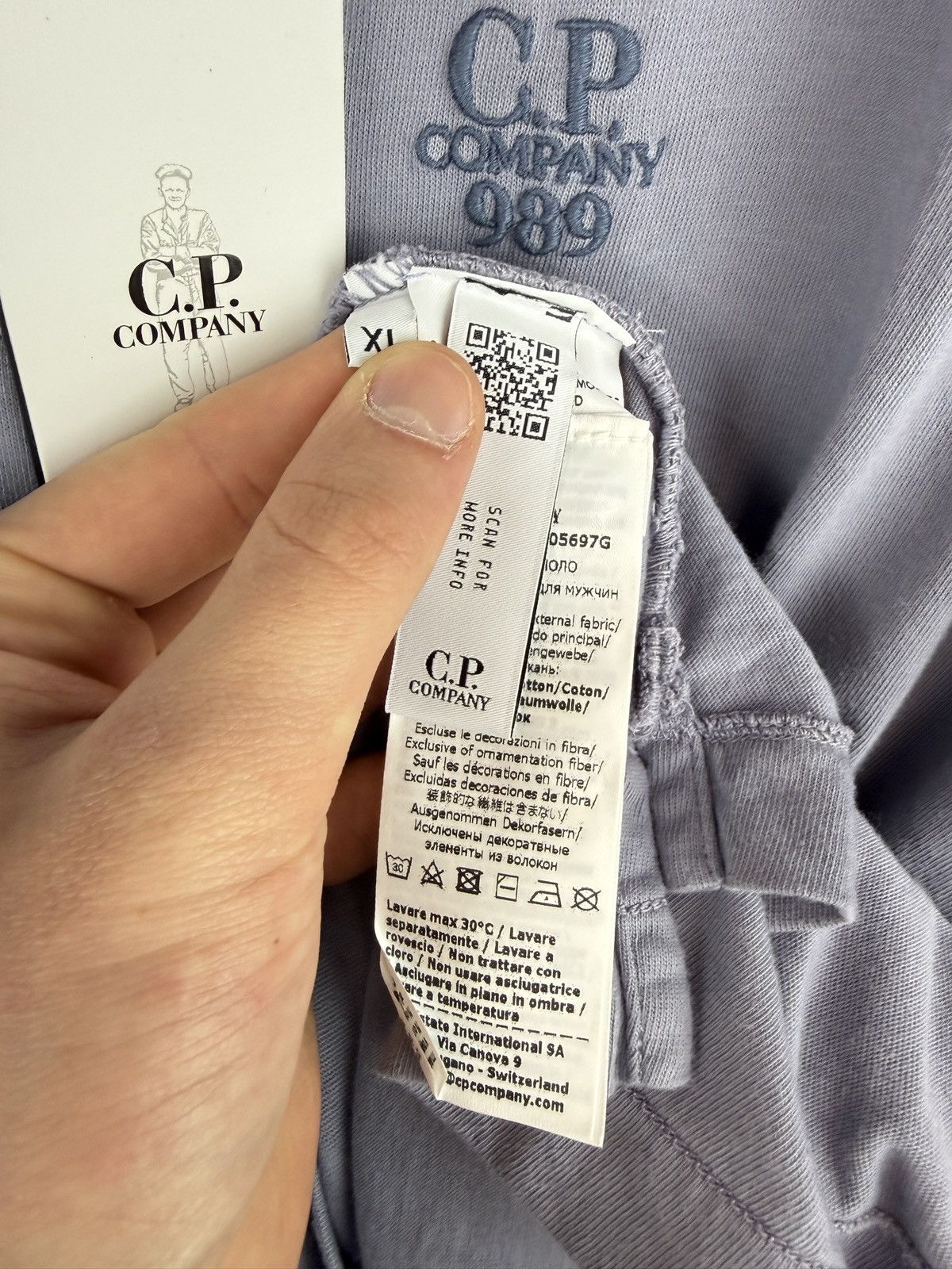 C.P. Company Lilac C.P. Company polo (brand new with tags) Size US XL / EU 56 / 4 - 7 Thumbnail