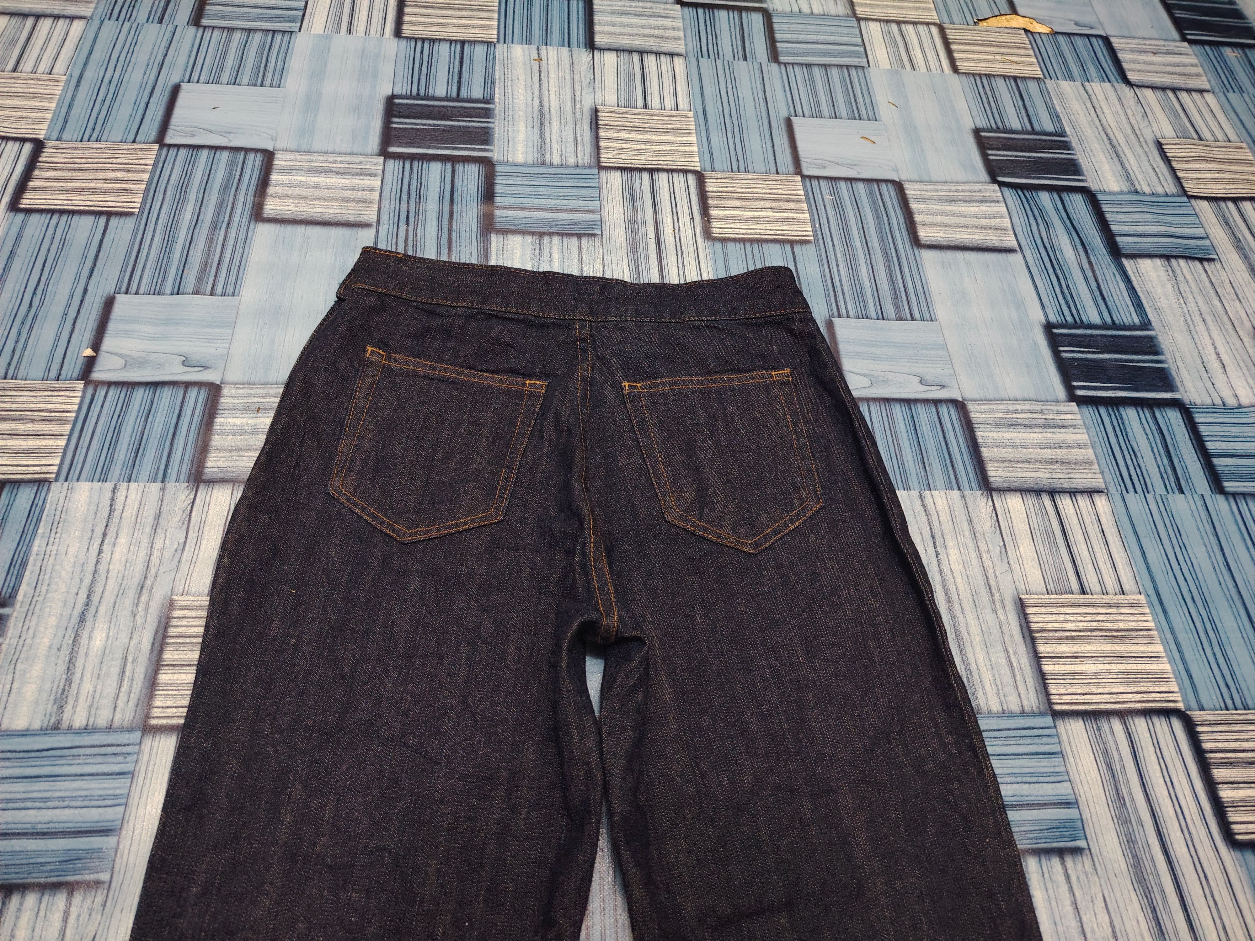 If Six Was Nine Rare💥Insane💥Japanese Vale Lace up Flare Jeans Size 26" / US 2 / IT 38 - 11 Thumbnail