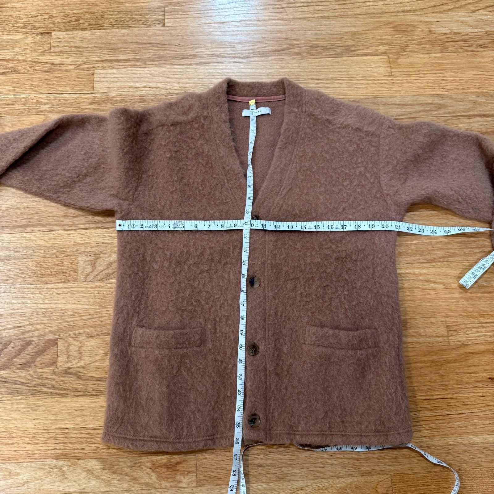 JieDa JieDa Japan Mauve Mohair Cardigan Small Size US S / EU 44-46 / 1 - 3 Thumbnail