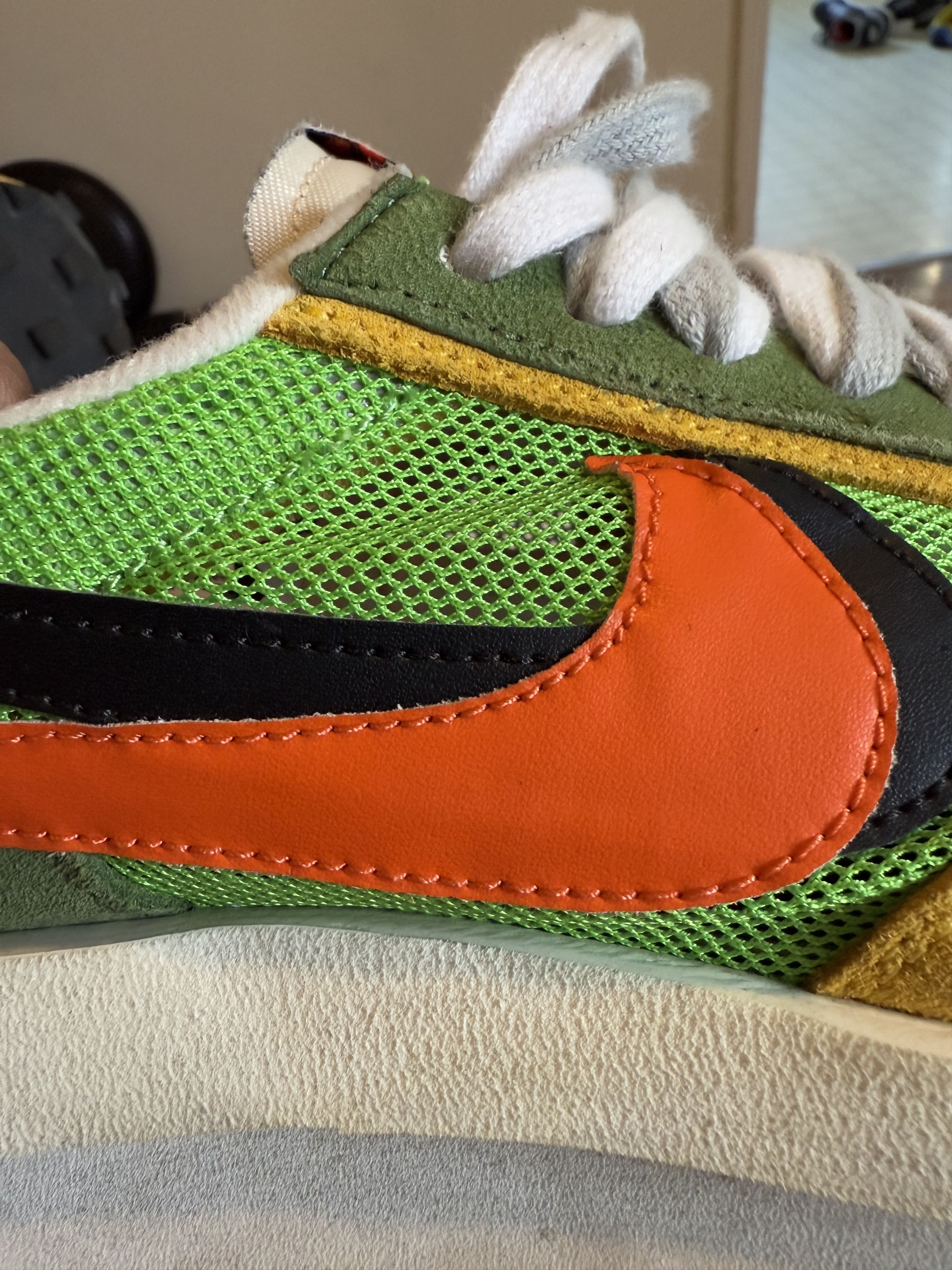 Nike × Sacai Nike x Sacai LD Waffle Green/Yellow 9.5 Size US 9.5 / EU 42-43 - 9 Thumbnail