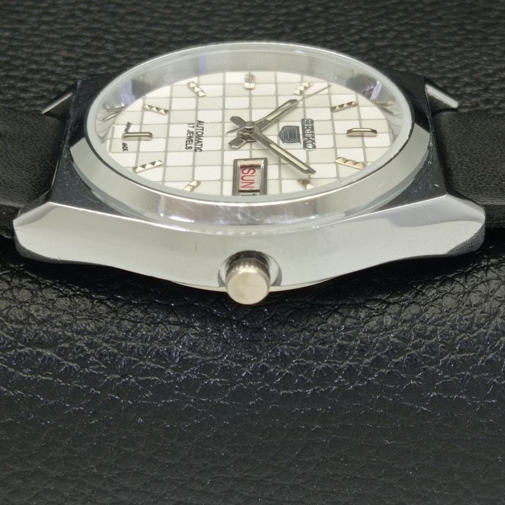Seiko REFURBISHED VINTAGE SEIKO 5 AUTO JAPAN MENS WATCH a440224 Size 38 - 5 Thumbnail