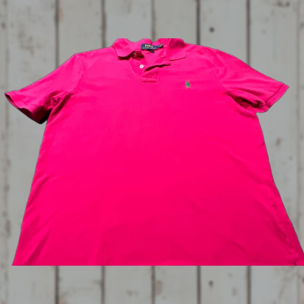 Polo Ralph Lauren POLO RALPH LAUREN Polo Shirt Adult Medium Blue Preowned Mens Size US M / EU 48-50 / 2 - 1 Thumbnail