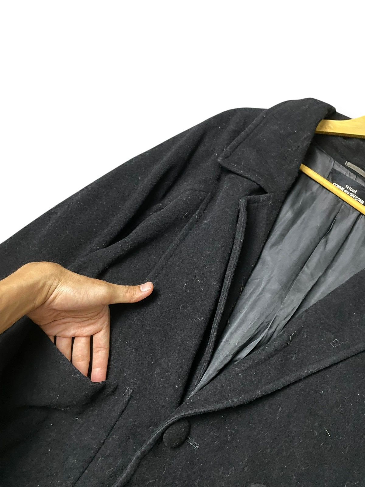 Comme des Garcons Vintage COMME DES GARCONS Wool Coat (99) Size US M / EU 48-50 / 2 - 4 Thumbnail