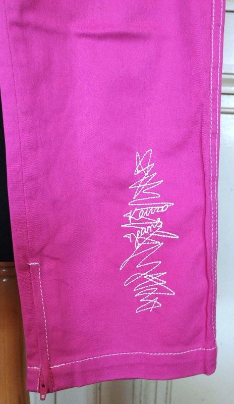 Kenzo Kenzo Jean Pantalon 7/8 Straight Droit T M Size 27" / US 4 / IT 40 - 8 Thumbnail