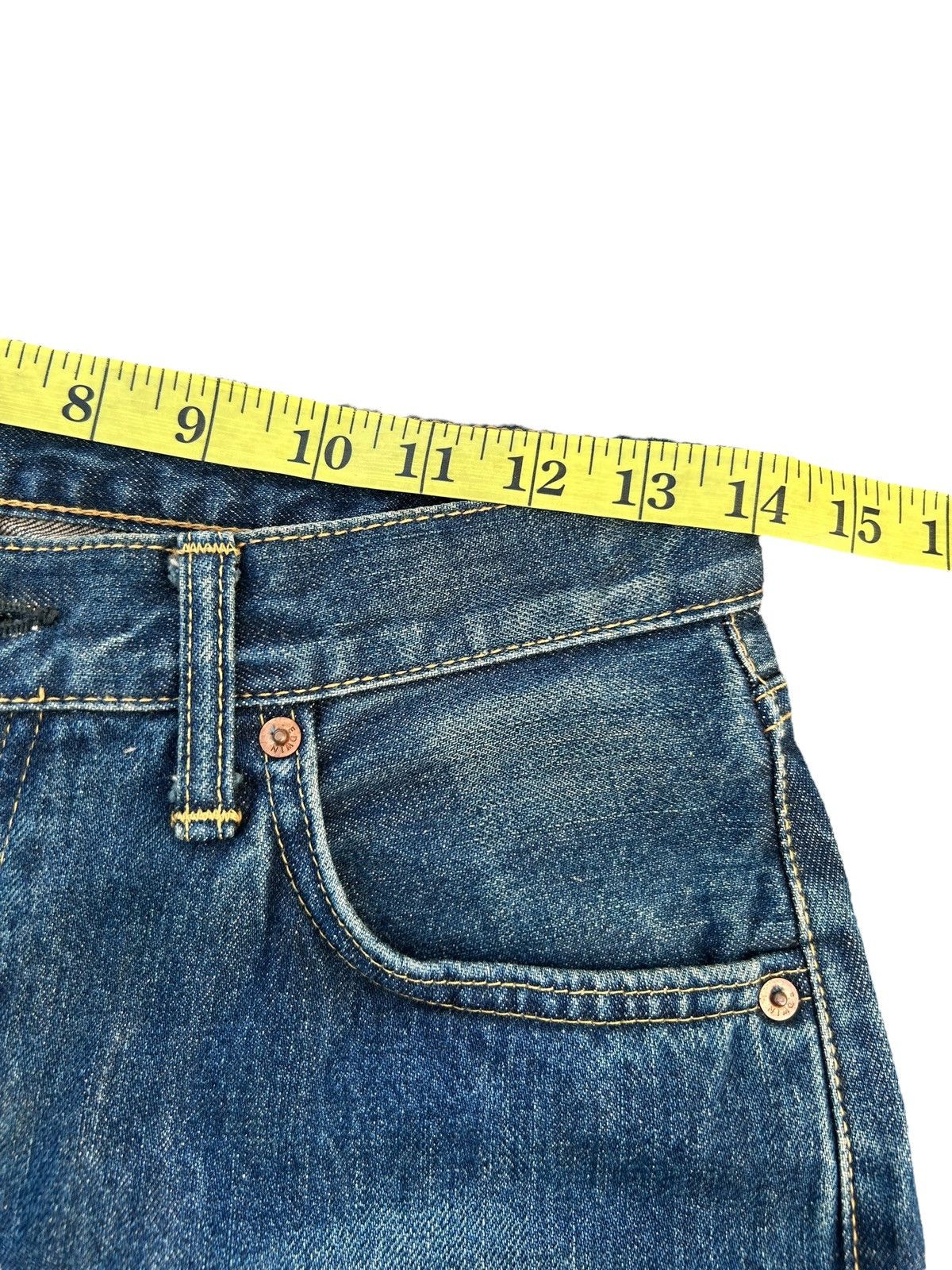 Kapital VINTAGE EDWIN 505XX SELVEDGE RUSTY DENIM JEANS Size US 28 / EU 44 - 9 Thumbnail