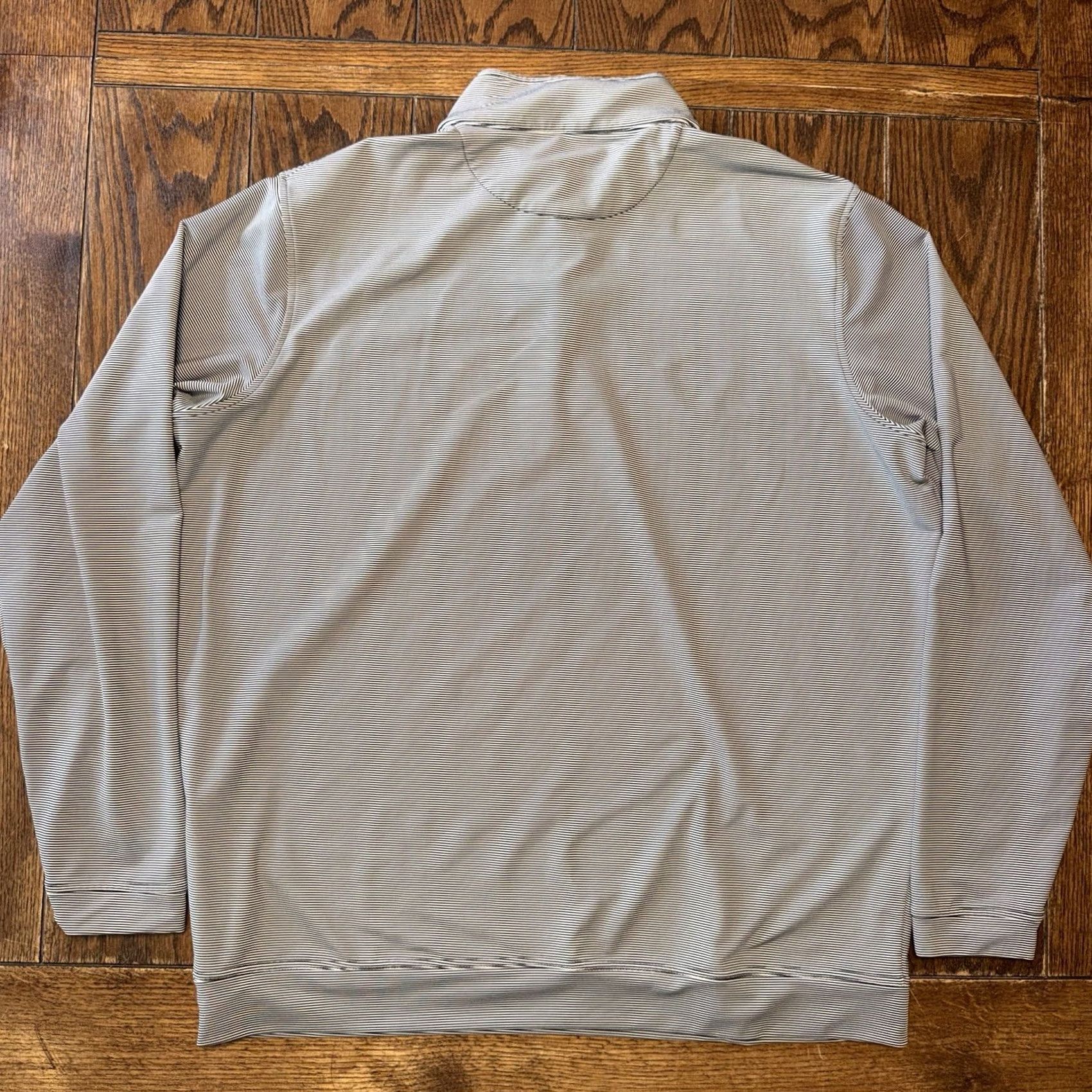 Peter Millar Peter Millar Maker's Mark Bourbon 1/4 Zip Pullover Shirt Men XXL Black White SIV Size US XXL / EU 58 / 5 - 4 Thumbnail