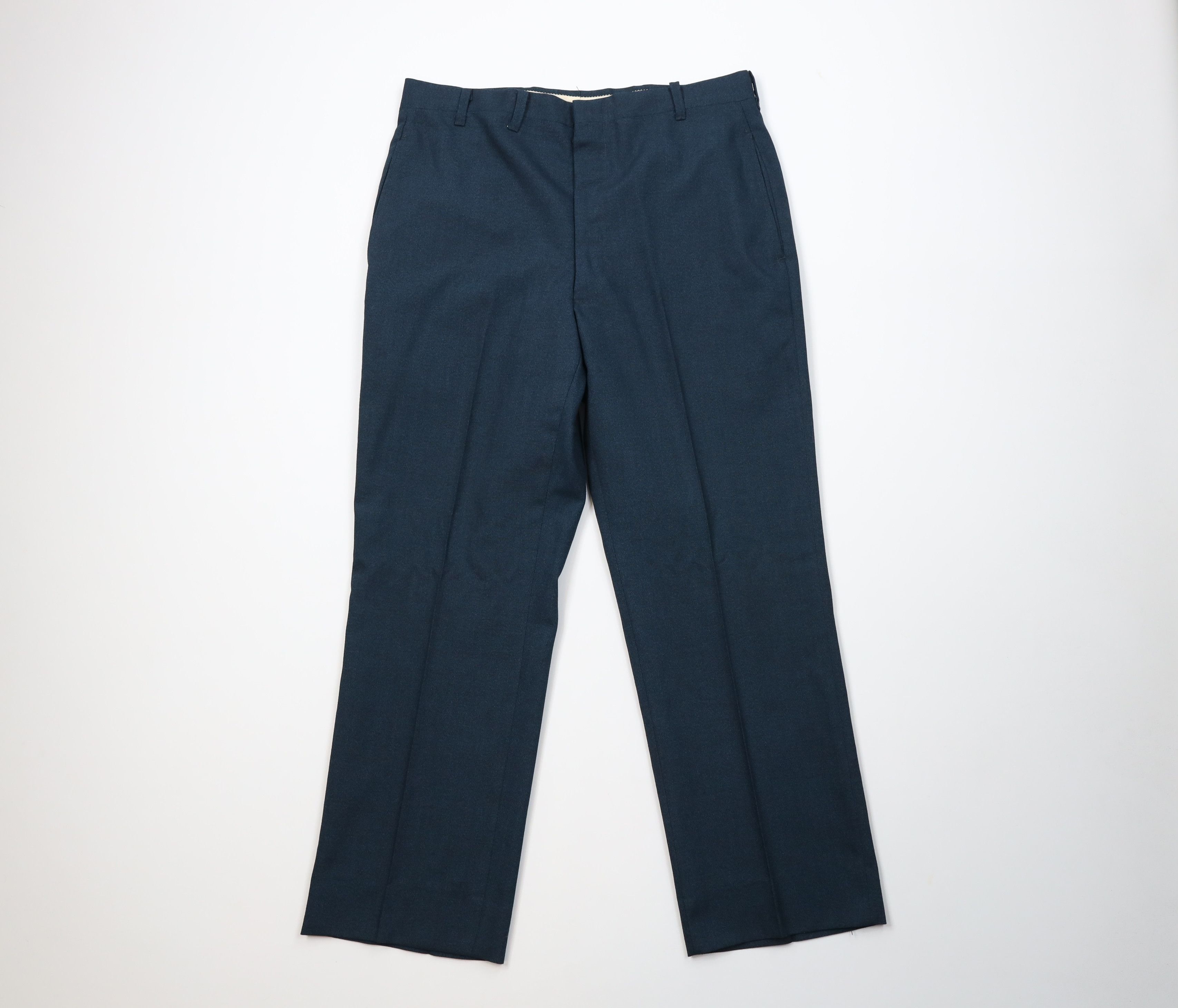Vintage 50s Streetwear Regency Wool Knit Chino Pants USA