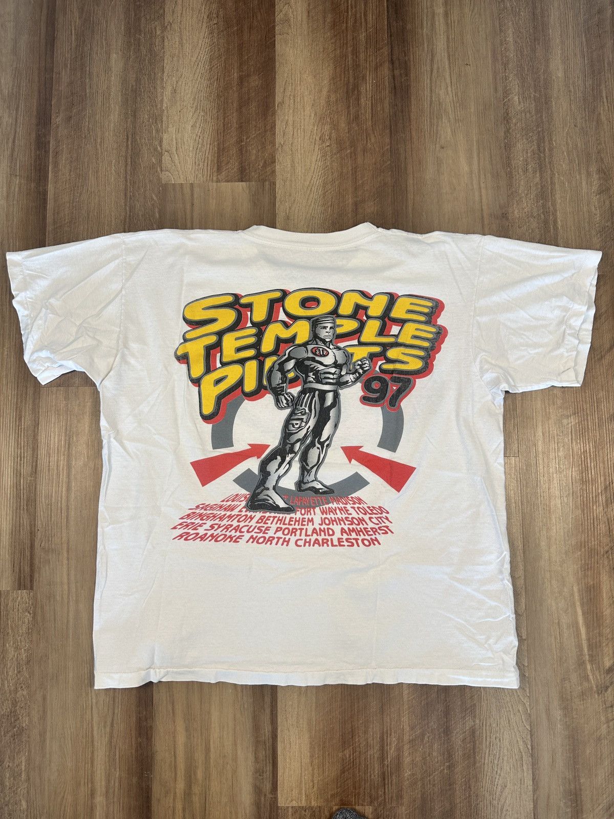Band Tees × Vintage STP Stone Temple Pilots Vintage T shirt 1997 Concert Size XL Size US XL / EU 56 / 4 - 5 Thumbnail