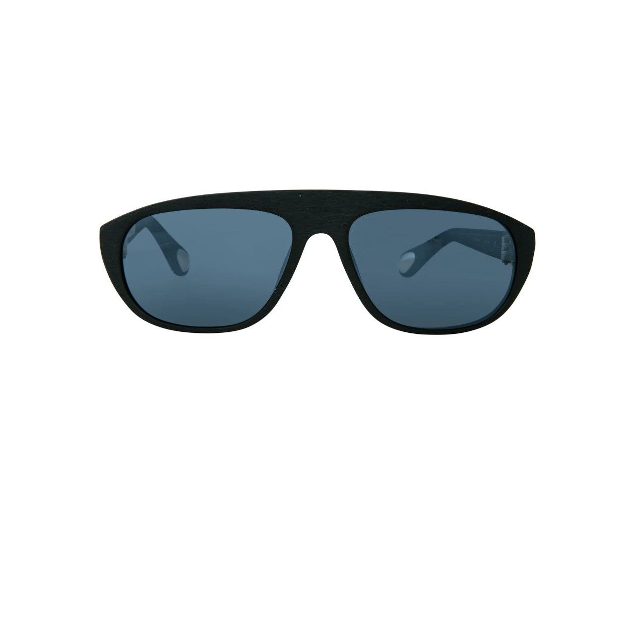 Ann Demeulemeester Sunglasses Flat Top Black and Grey Mirror