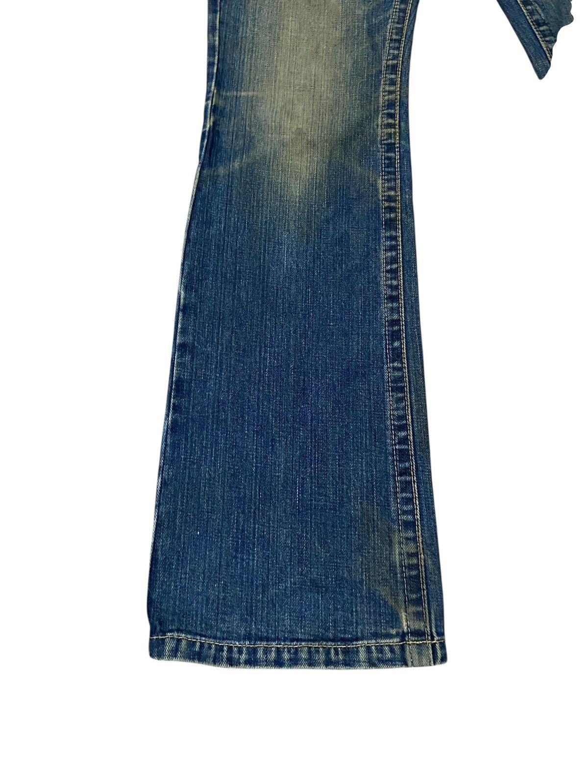 Vintage Japanese Brand Big Holiday Flared Jeans 1990s