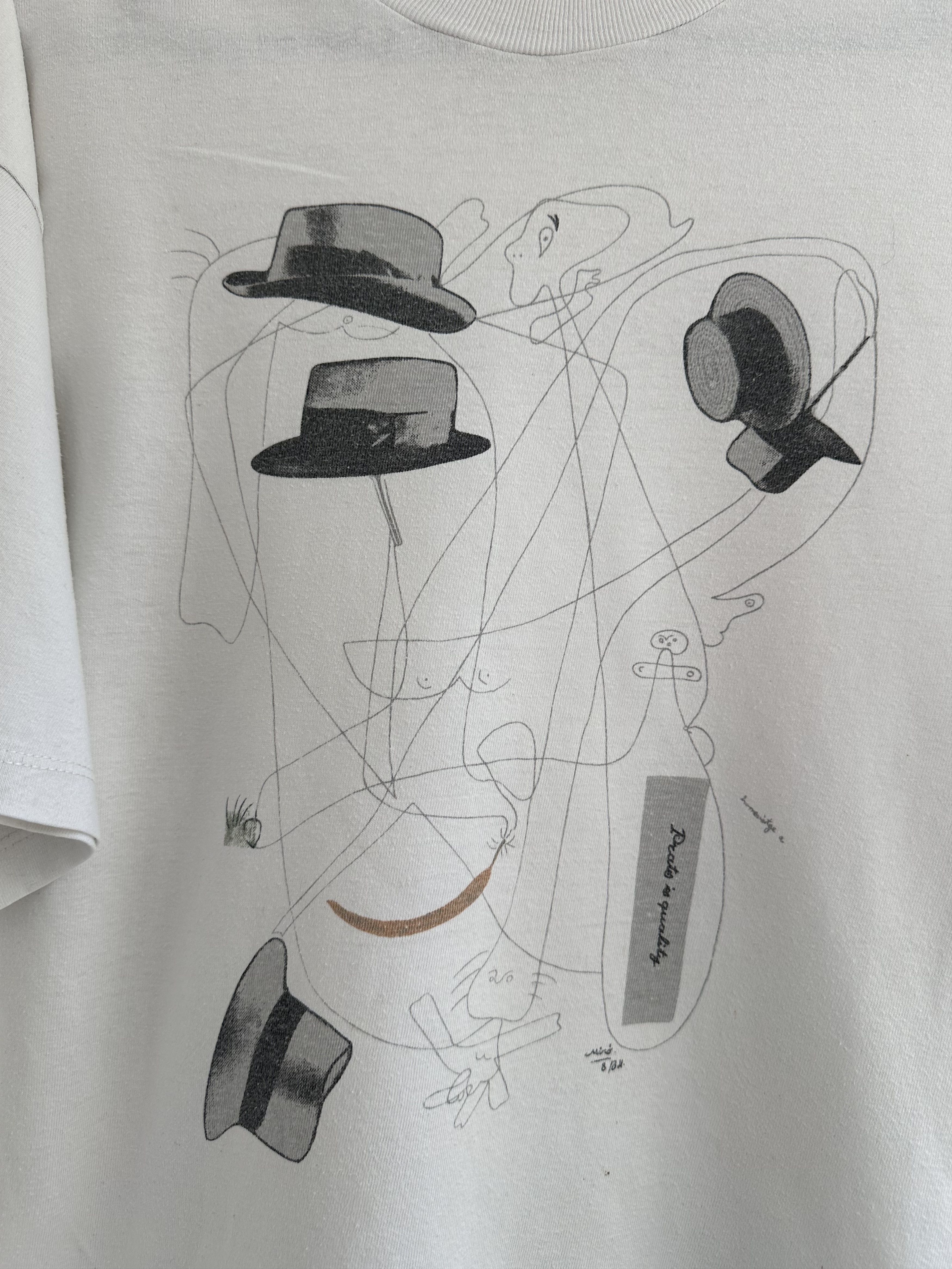 Vintage Fundació Joan Miro vintage art t shirt Size US L / EU 52-54 / 3 - 4 Thumbnail