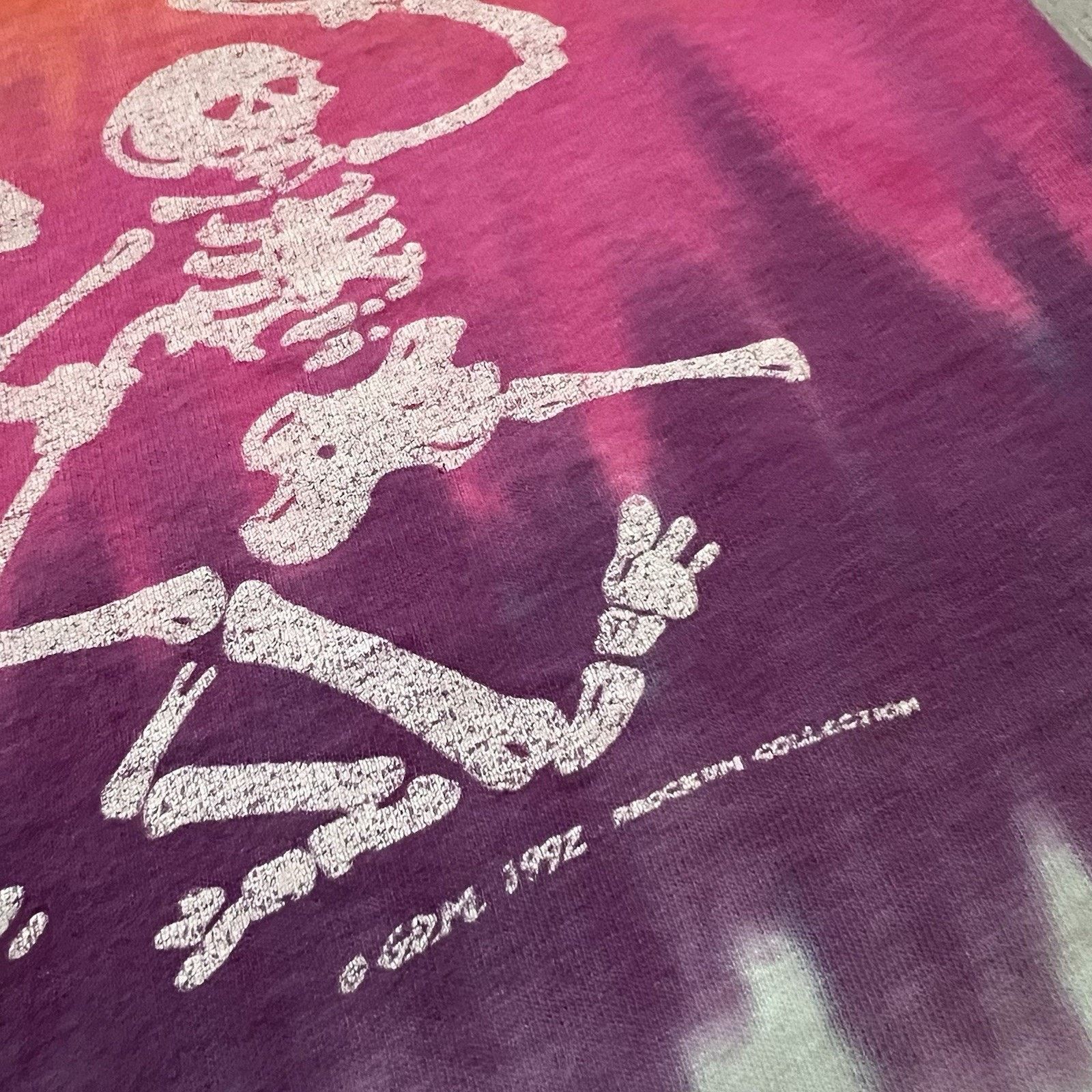 Liquid Blue VTG Grateful Dead Shirt Tie Dye Dancing Skeletons Band Tee Size US XL / EU 56 / 4 - 4 Thumbnail