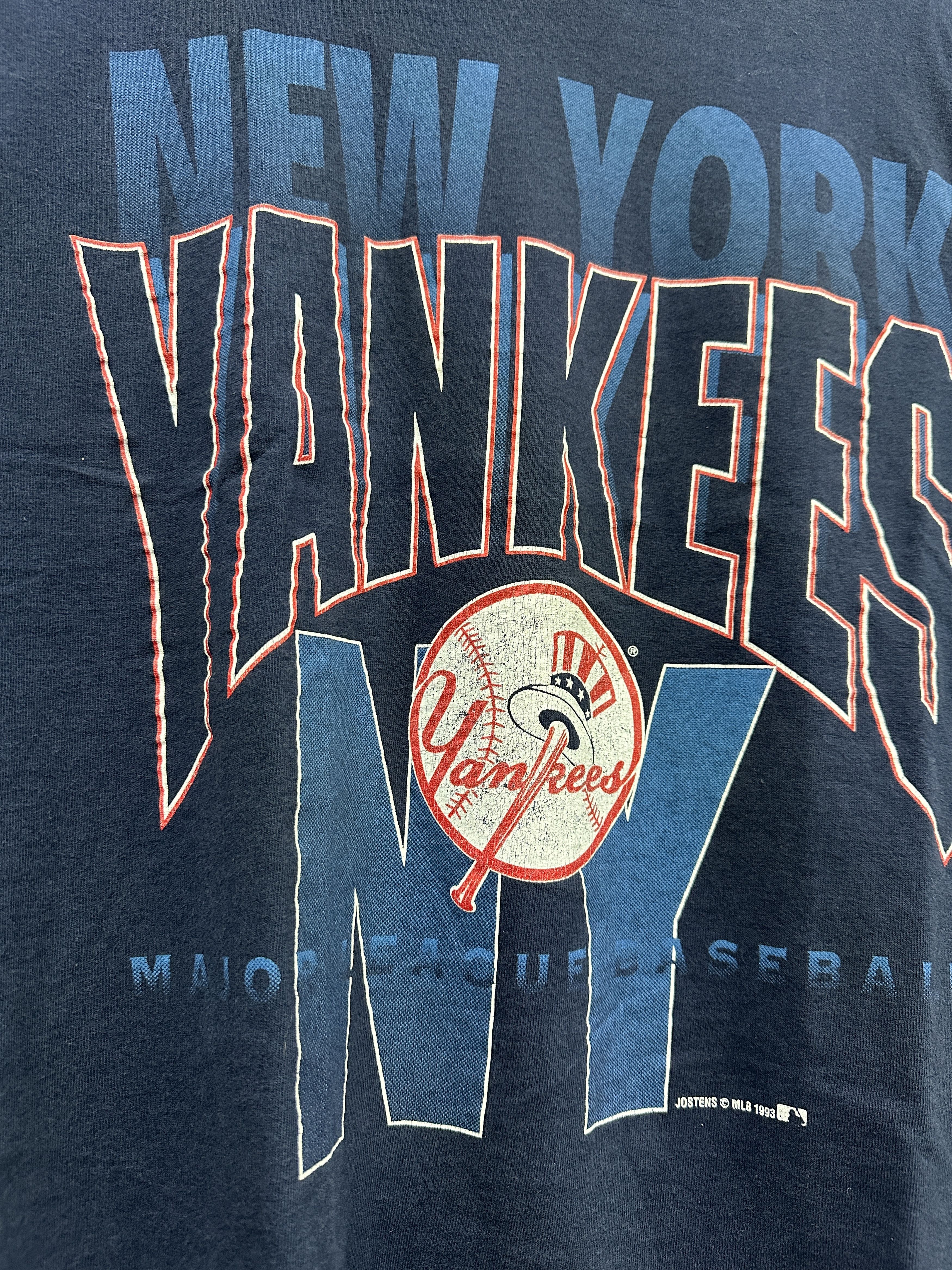 Other Vintage New York Yankees Jostens MLB Graphic Tee Navy Size US L / EU 52-54 / 3 - 3 Thumbnail