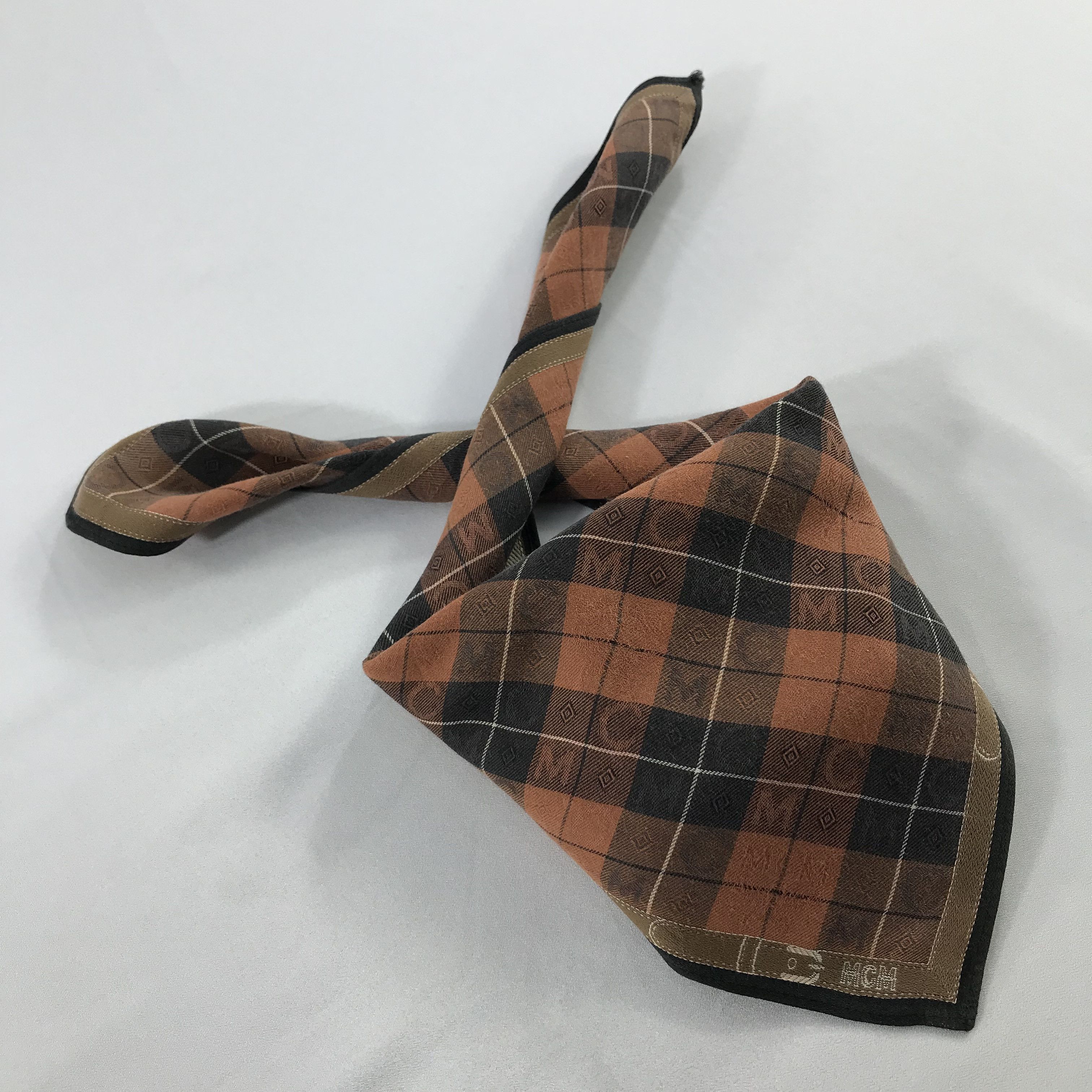 MCM × Vintage MCM Bandana / Handkerchief / Neckerchief - S2516 Size ONE SIZE - 4 Thumbnail