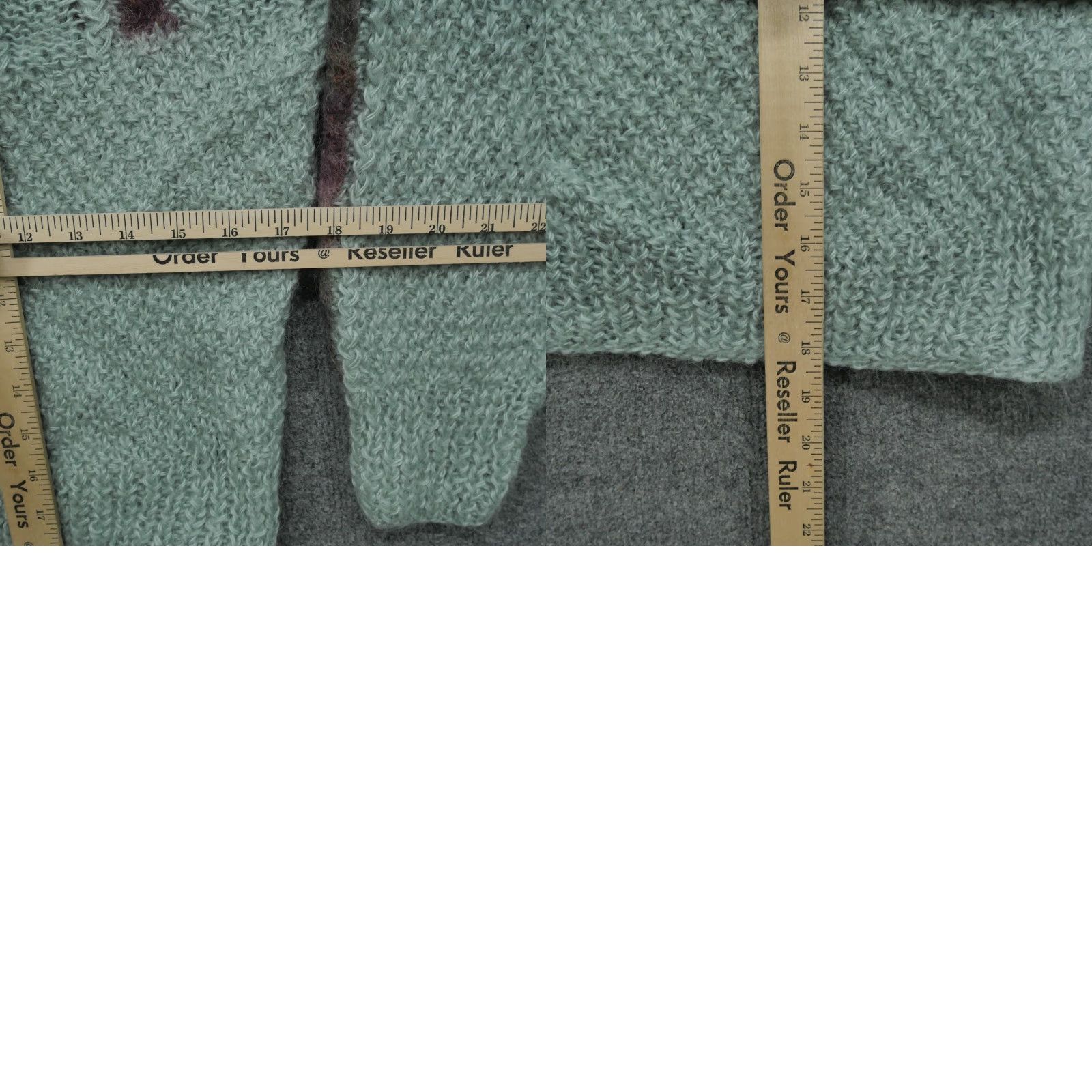 Vintage VINTAGE Marshall Fields Sweater Womens Medium Green Mohair Blend Pullover Shirt Pullover Mens Womens Boys Girls Size M / US 6-8 / IT 42-44 - 9 Thumbnail