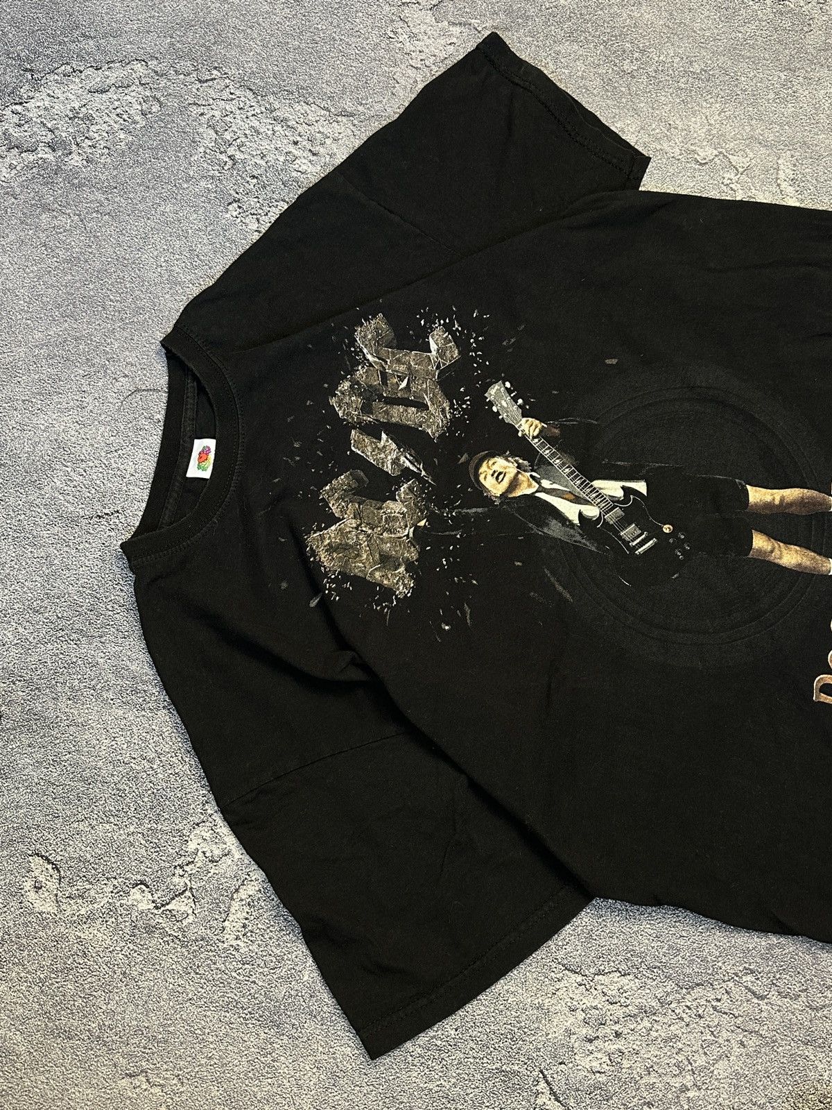 Band Tees AC/DC 2015 World Tour Metal Rock Band T-Shirt Rare Size US L / EU 52-54 / 3 - 6 Thumbnail