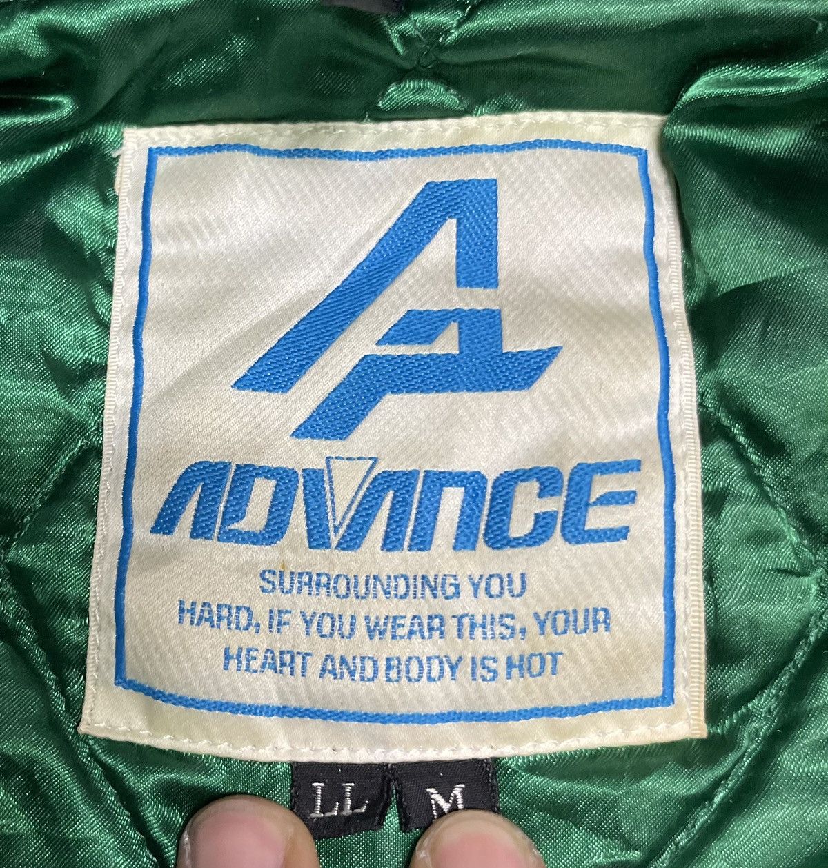 Japanese Brand × Vintage Japanese Advance Hood Bomber Jacket Size US M / EU 48-50 / 2 - 3 Thumbnail