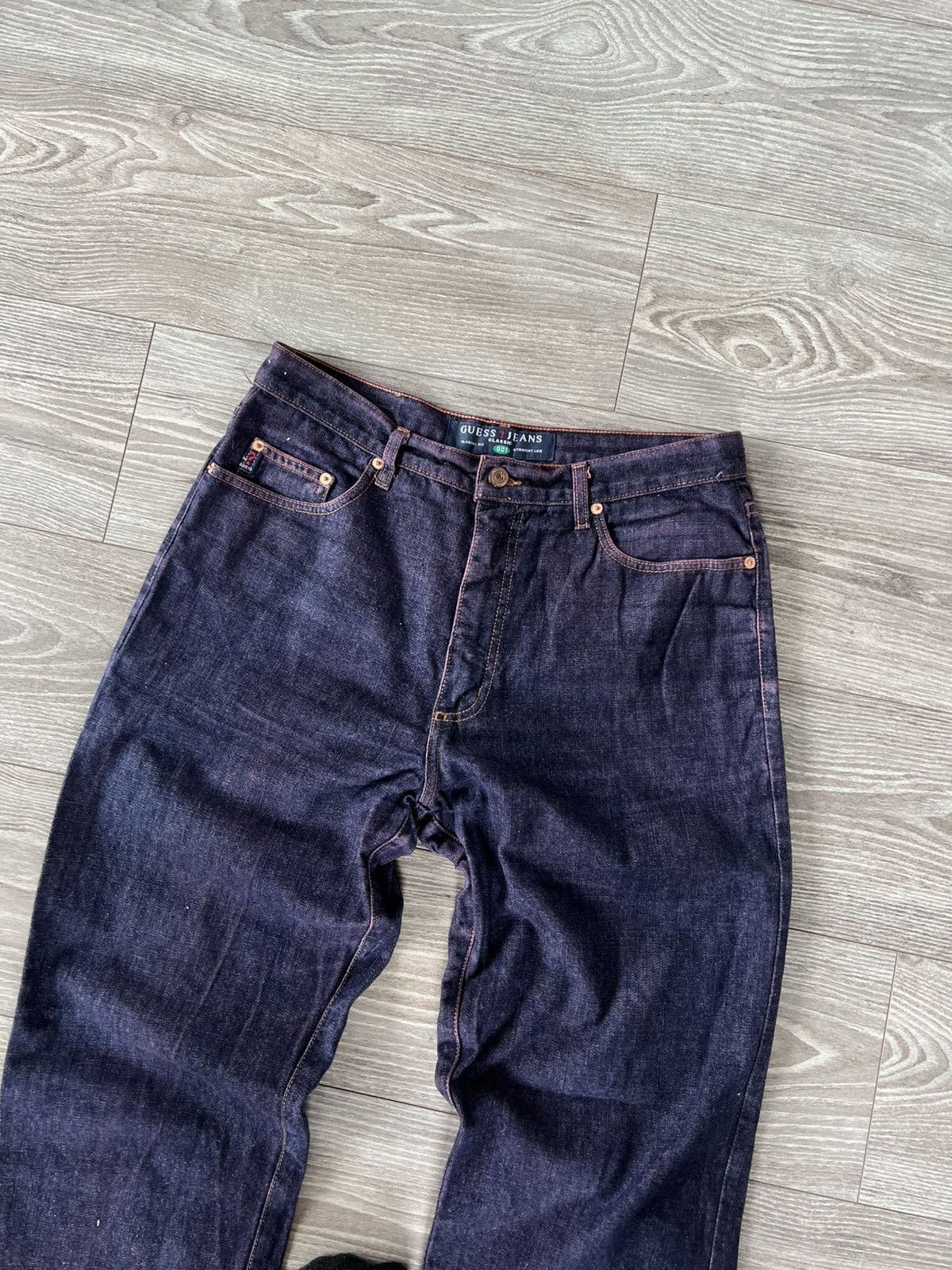 Guess ARCHIVAL Guess Made in USA vintage 80s 90s Classic Jeans Size US 34 / EU 50 - 11 Thumbnail