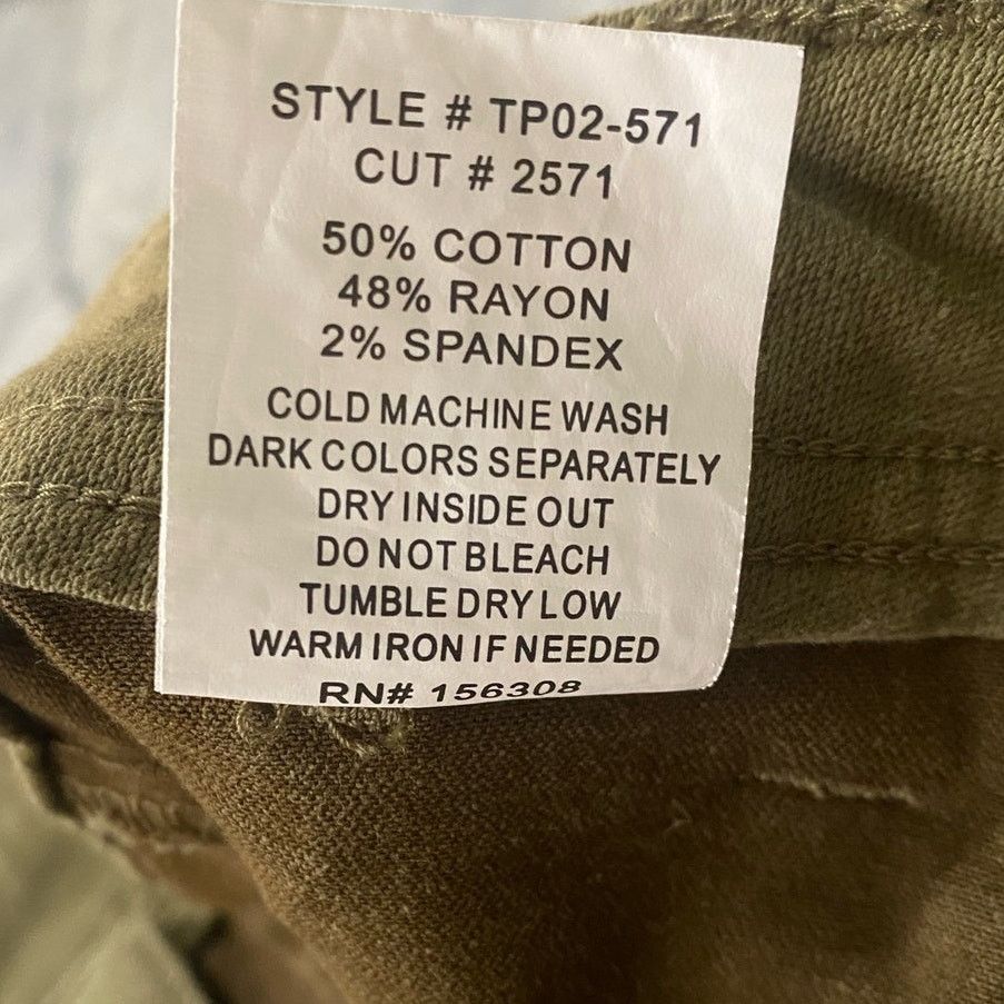 Other L.T.J. Zip Cuff Utility Pants - Moss small Size 25" / US 0 / IT 36 - 9 Thumbnail