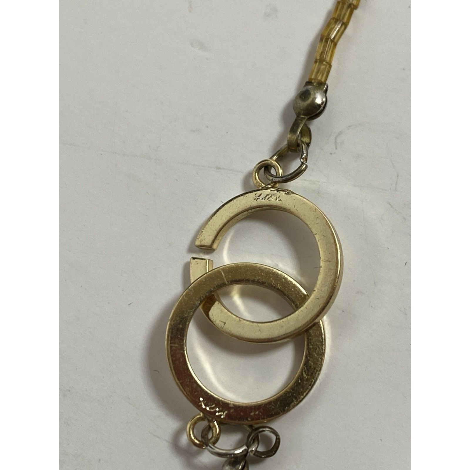 Other Beaded Necklace Stamped 14/20K Size ONE SIZE - 6 Thumbnail
