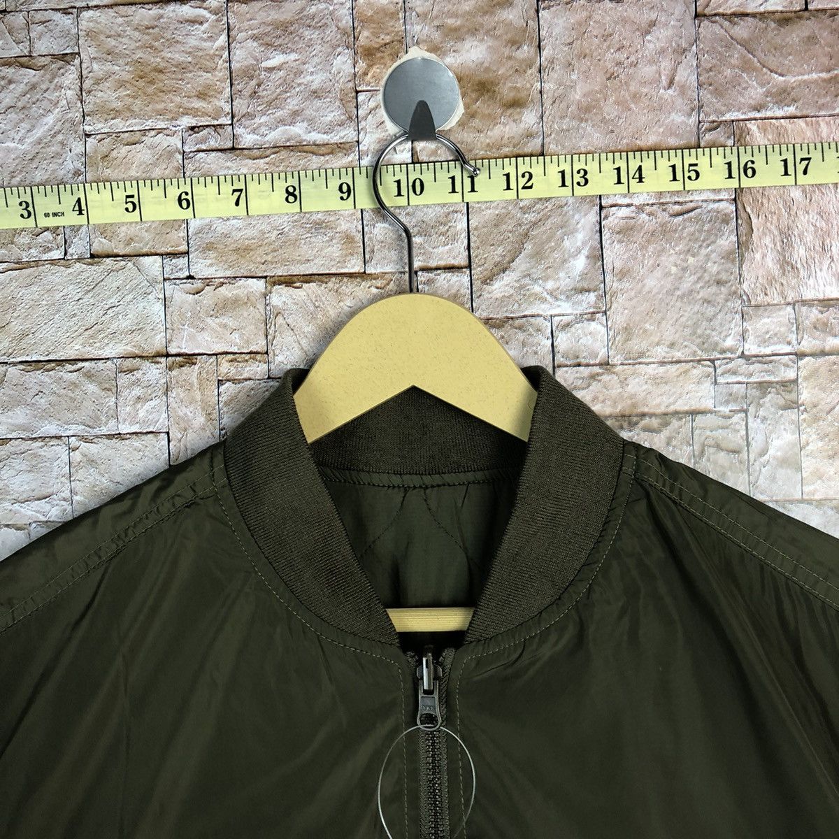 Japanese Brand Japan vintage Green Bombers Jacket #A566 Size US M / EU 48-50 / 2 - 4 Thumbnail