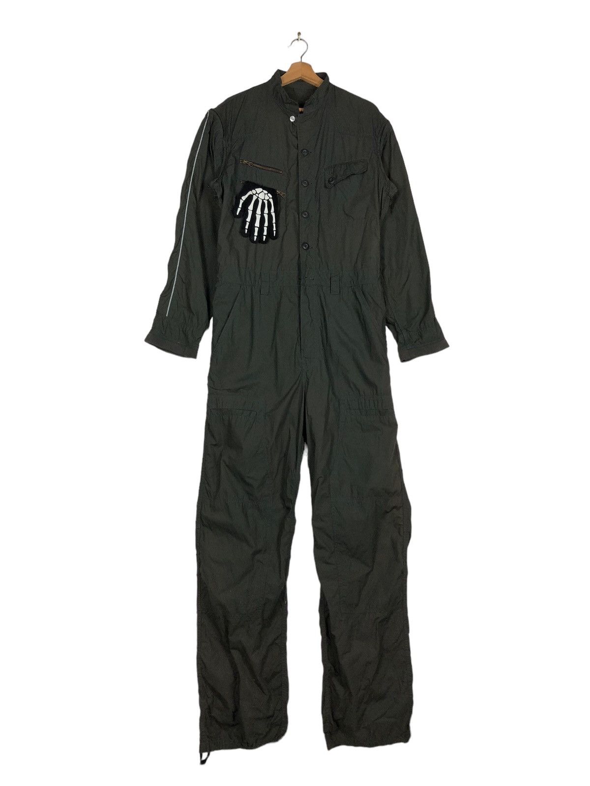 Japanese Brand 🔥90’s Rare Bondage Punk Design Overall PPFM Japan Size US 36 / EU 52 - 1 Thumbnail