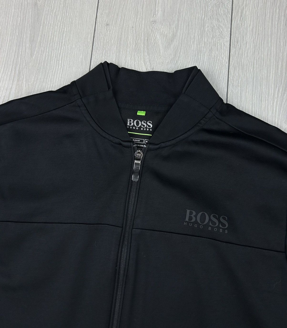 Hugo Boss Hugo Boss Zip Light Track Jacket Black Size S - M Size US M / EU 48-50 / 2 - 4 Thumbnail
