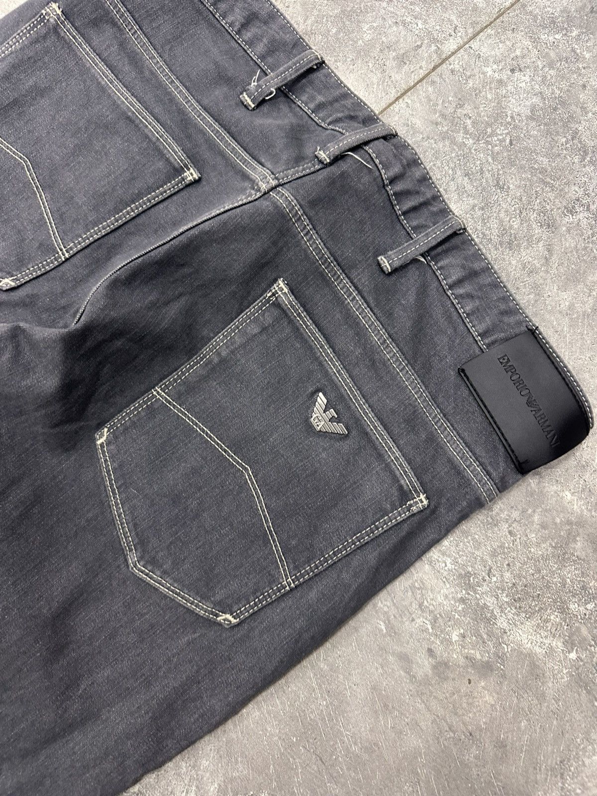 Hysteric Glamour Armani Jeans Gray Jeans Size US 34 / EU 50 - 3 Thumbnail