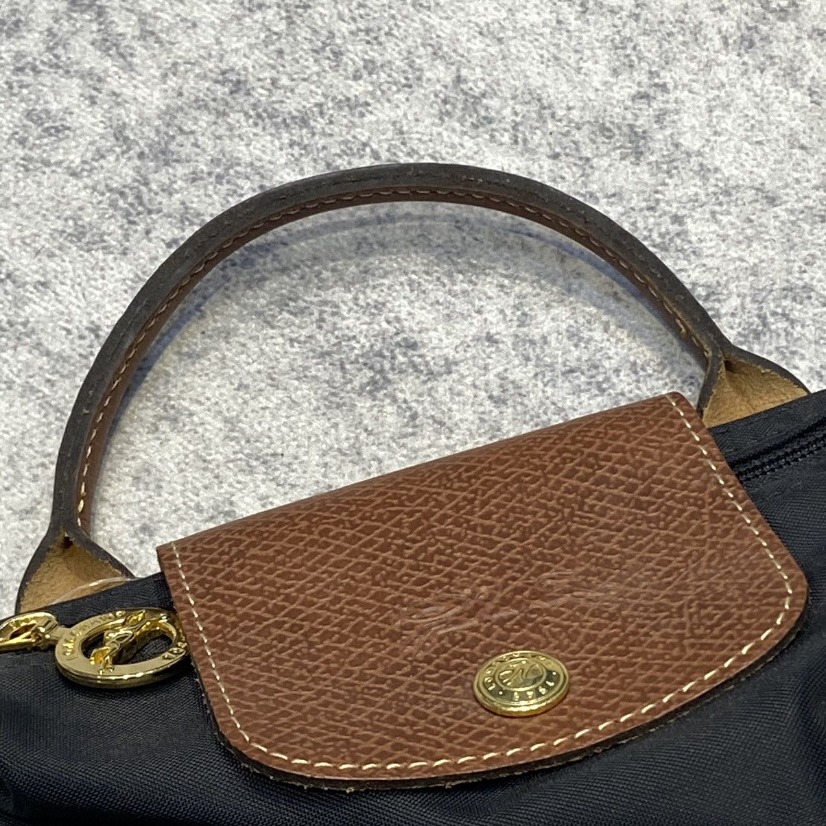 Longchamp LONGCHAMP Le Pliage Pouch Bag Brown Size ONE SIZE - 4 Thumbnail