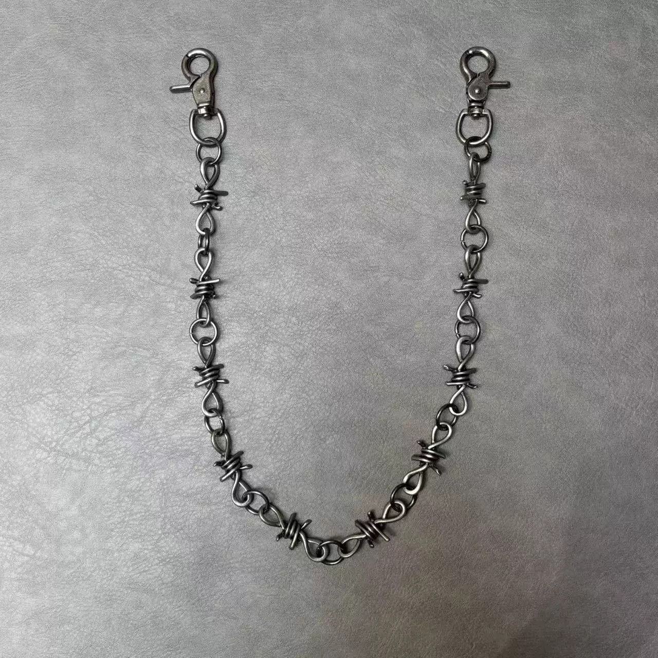 Vintage Retro hip-hop punk style jeans waist chain Size ONE SIZE - 3 Thumbnail