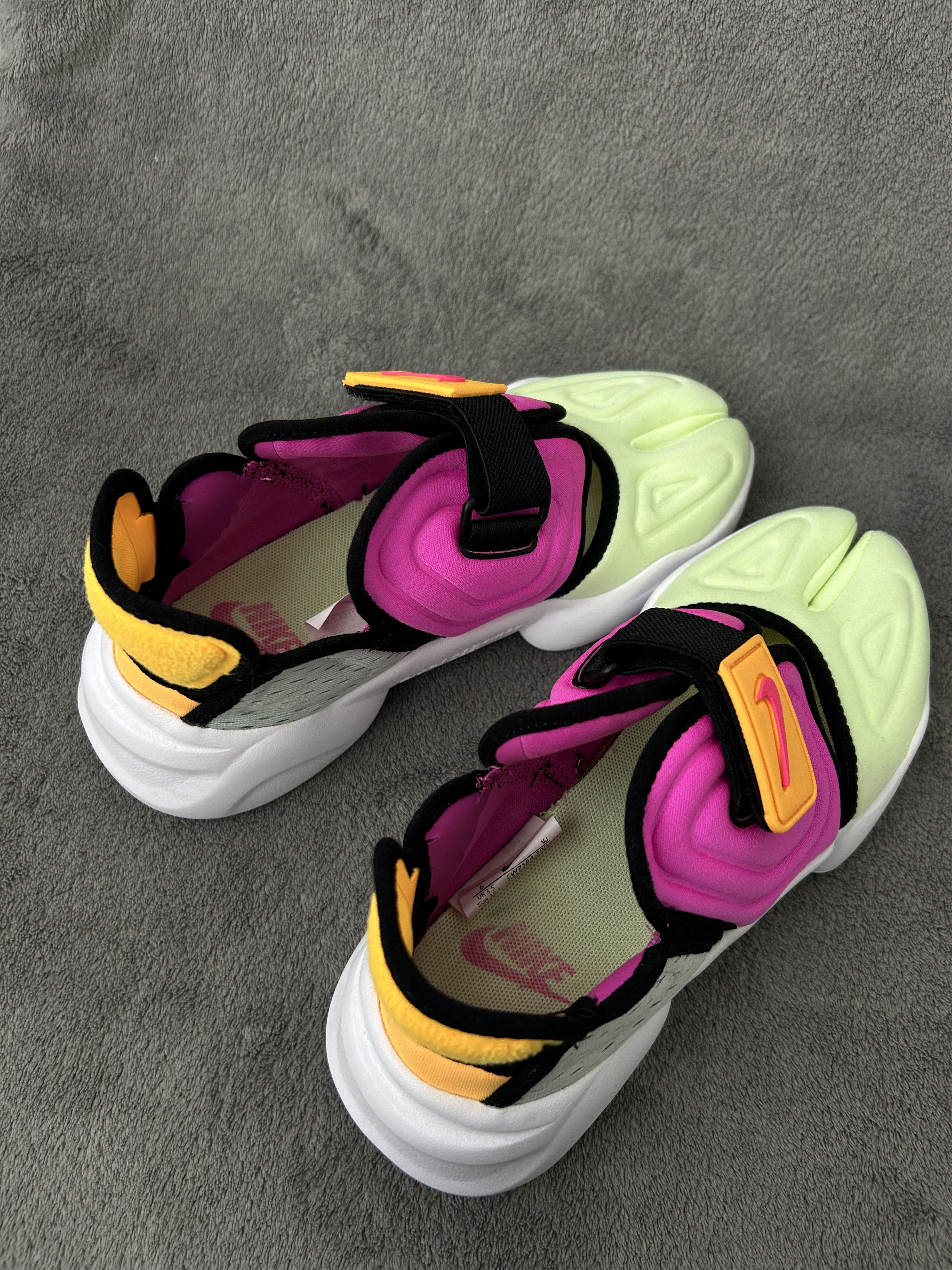 Nike Nike Aqua Rift WMNS Neon Colorway (Style CW7164-700) Size US 6 / IT 36 - 8 Thumbnail
