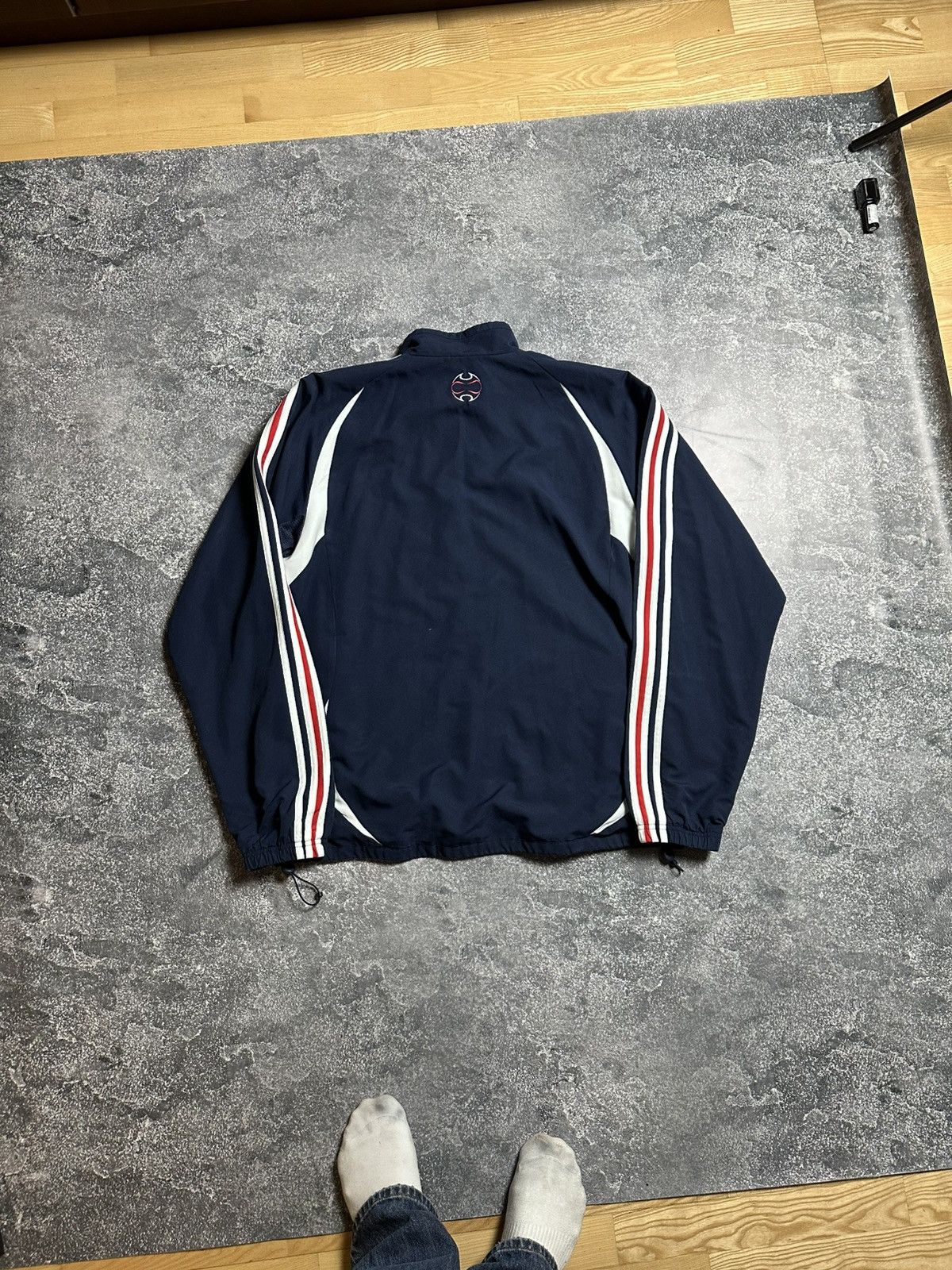 Adidas Vintage Adidas 2006 France World Cup Warm Jacket Football Size US XXL / EU 58 / 5 - 17 Thumbnail