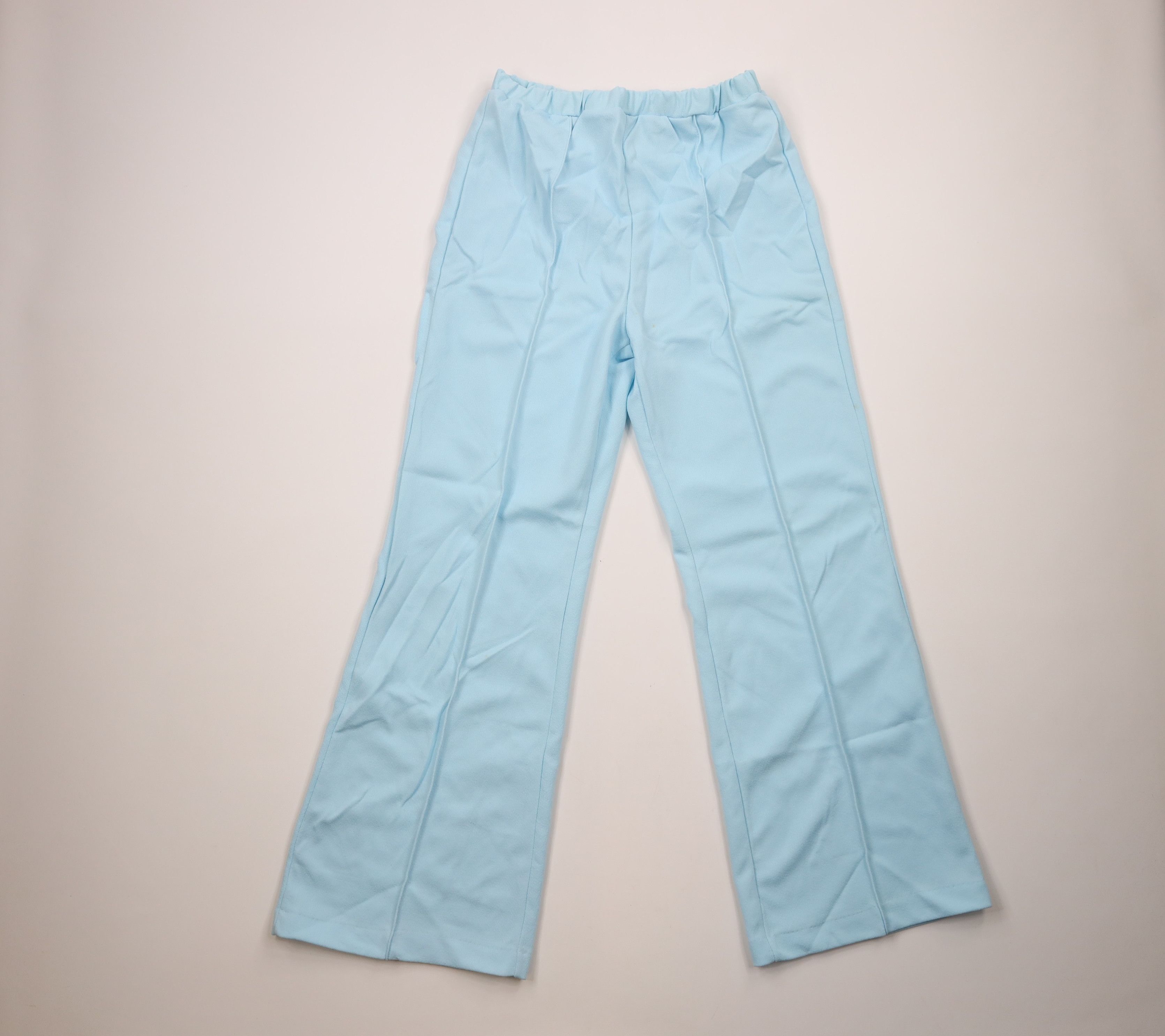 image of Deadstock Vintage 60S 70's Streetwear Pants Carolina Blue, Women's (Size 38)