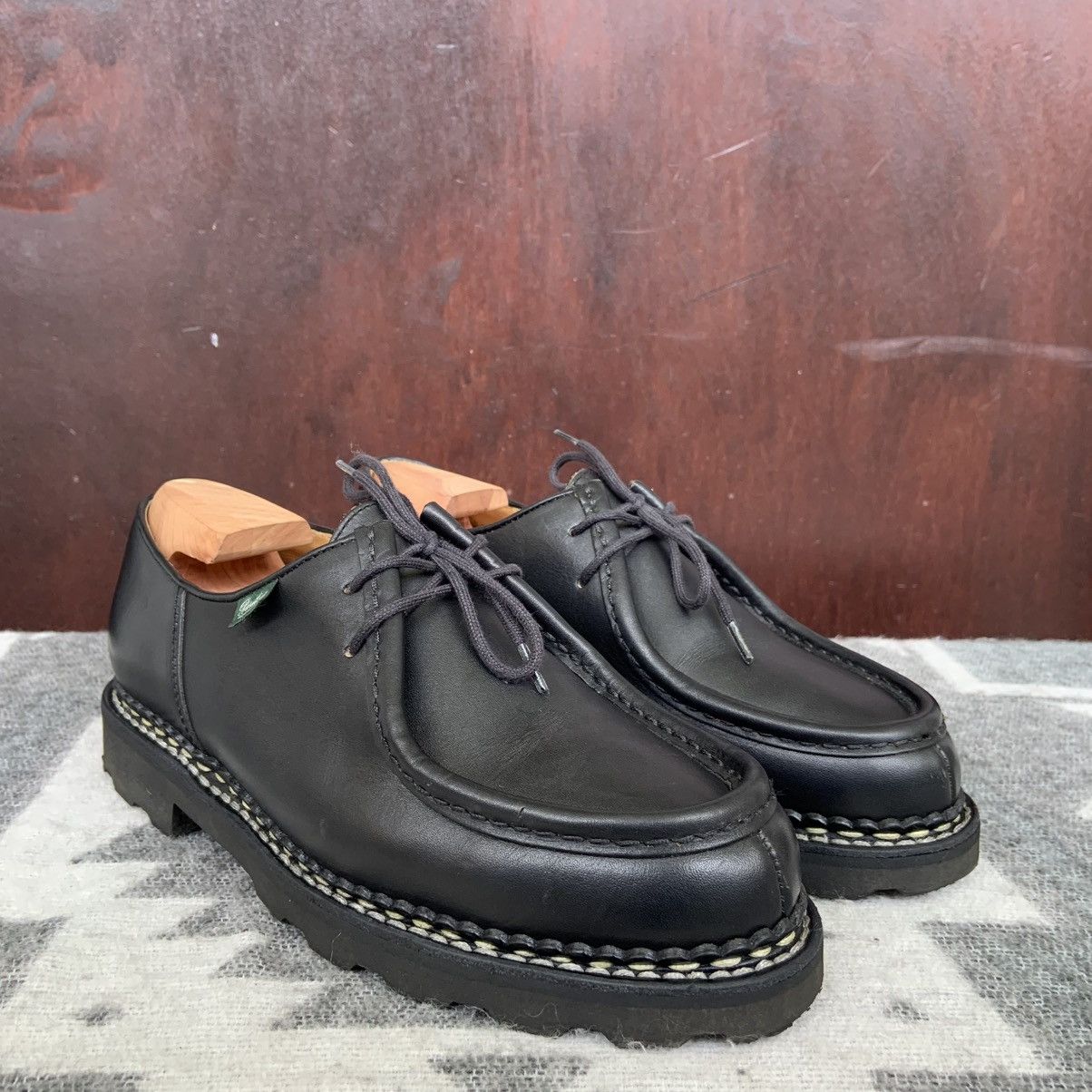 Paraboot Paraboot Michael Marche Shoe - Black Lisse Noir Size US 9.5 / EU 42-43 - 4 Thumbnail